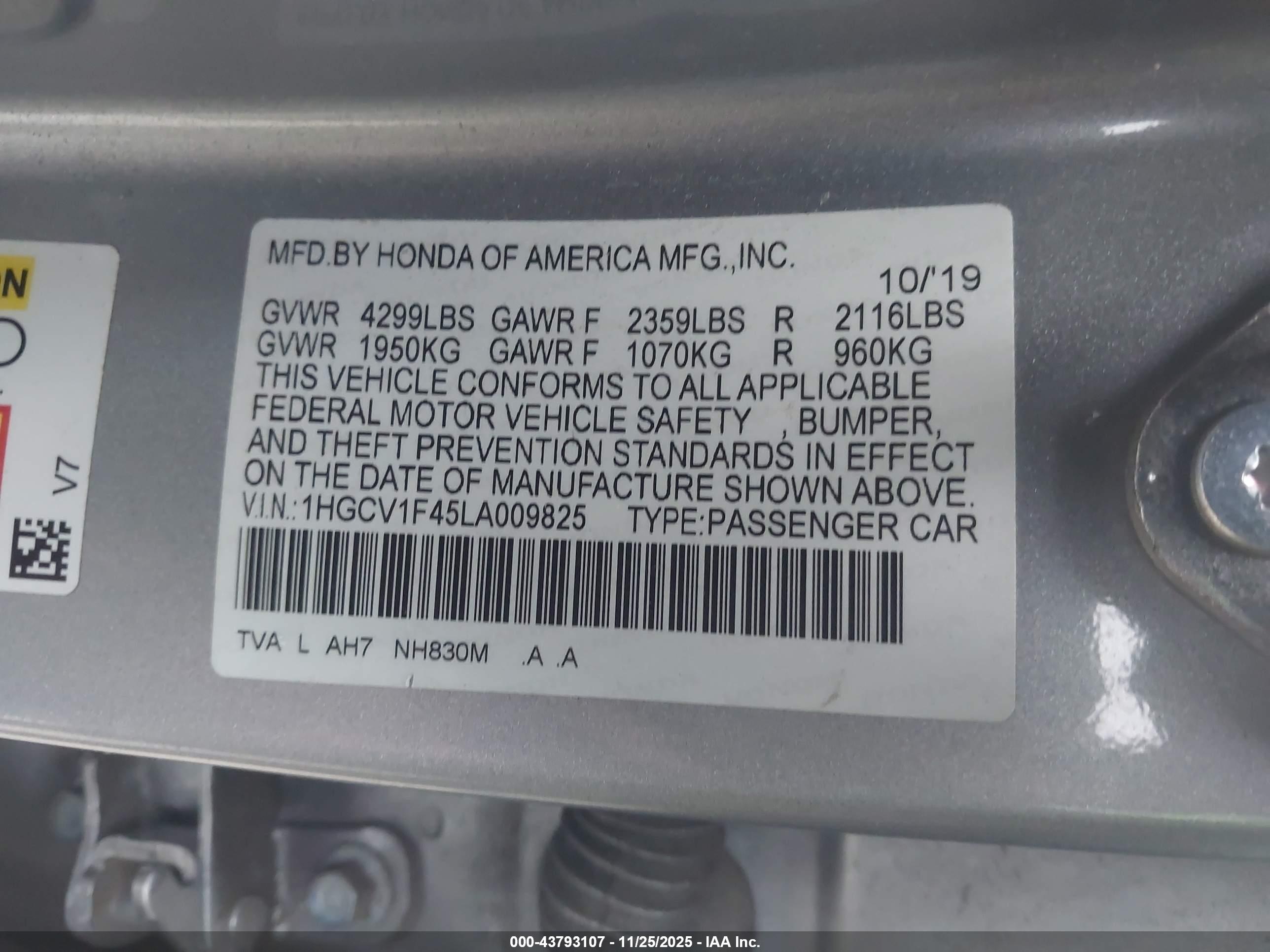 HONDA ACCORD image 9
