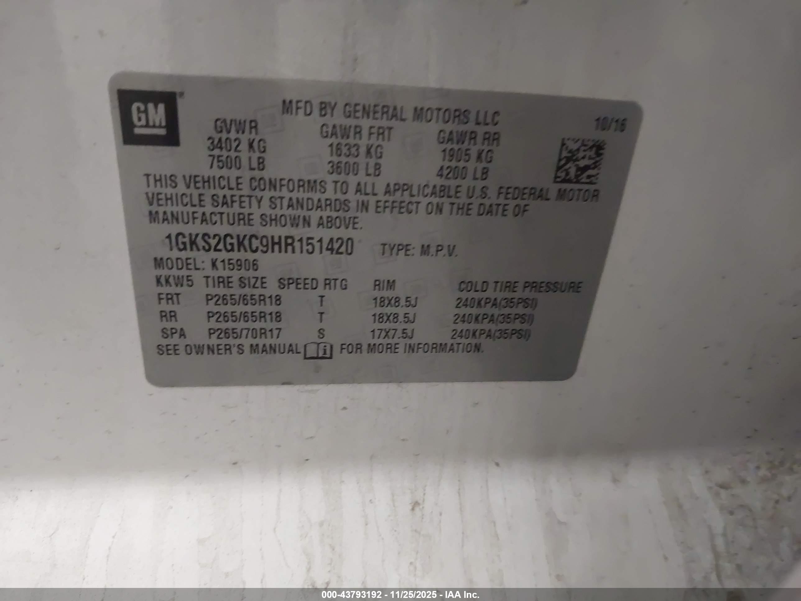 GMC YUKON image 9