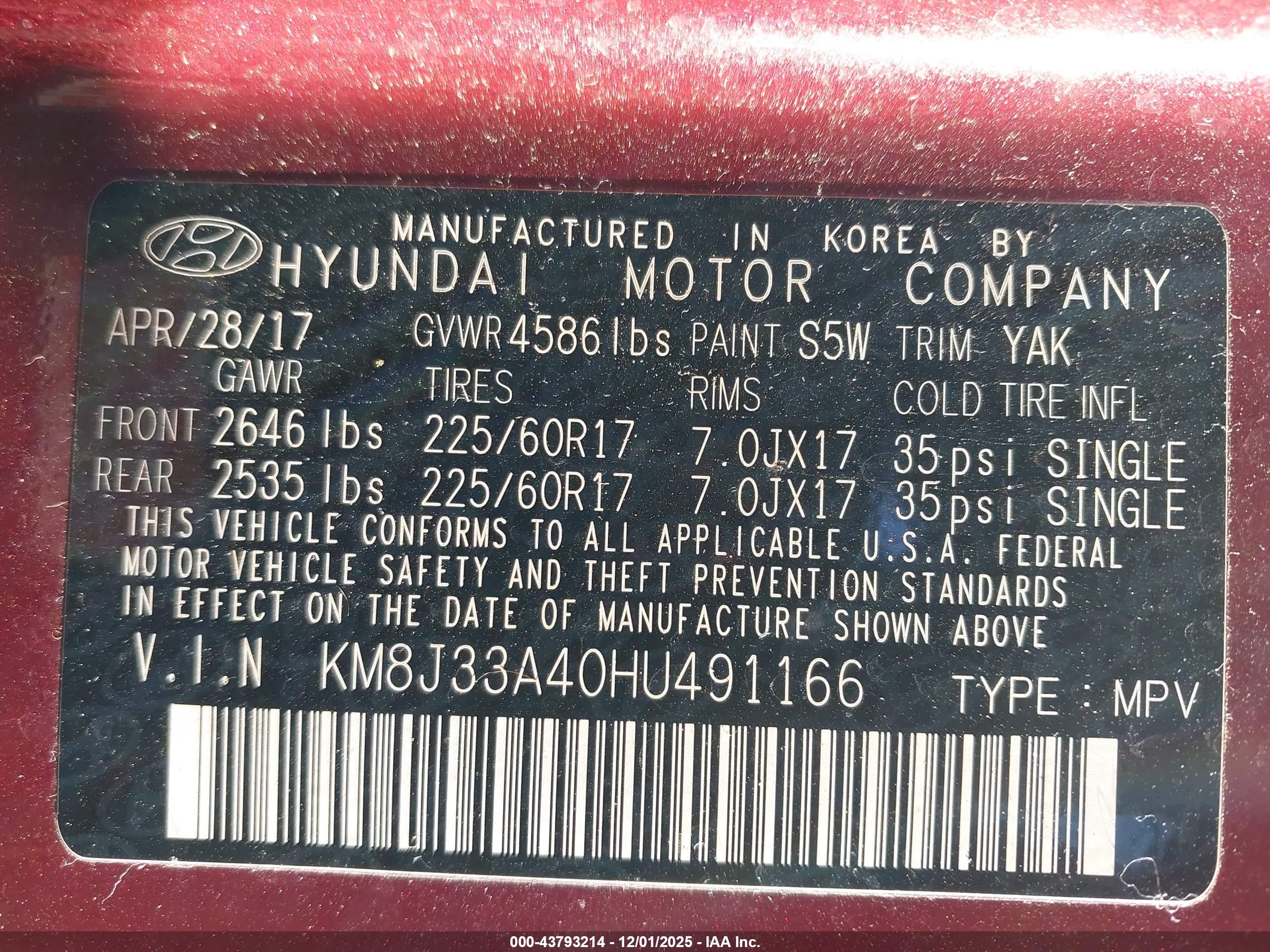 HYUNDAI TUCSON image 9
