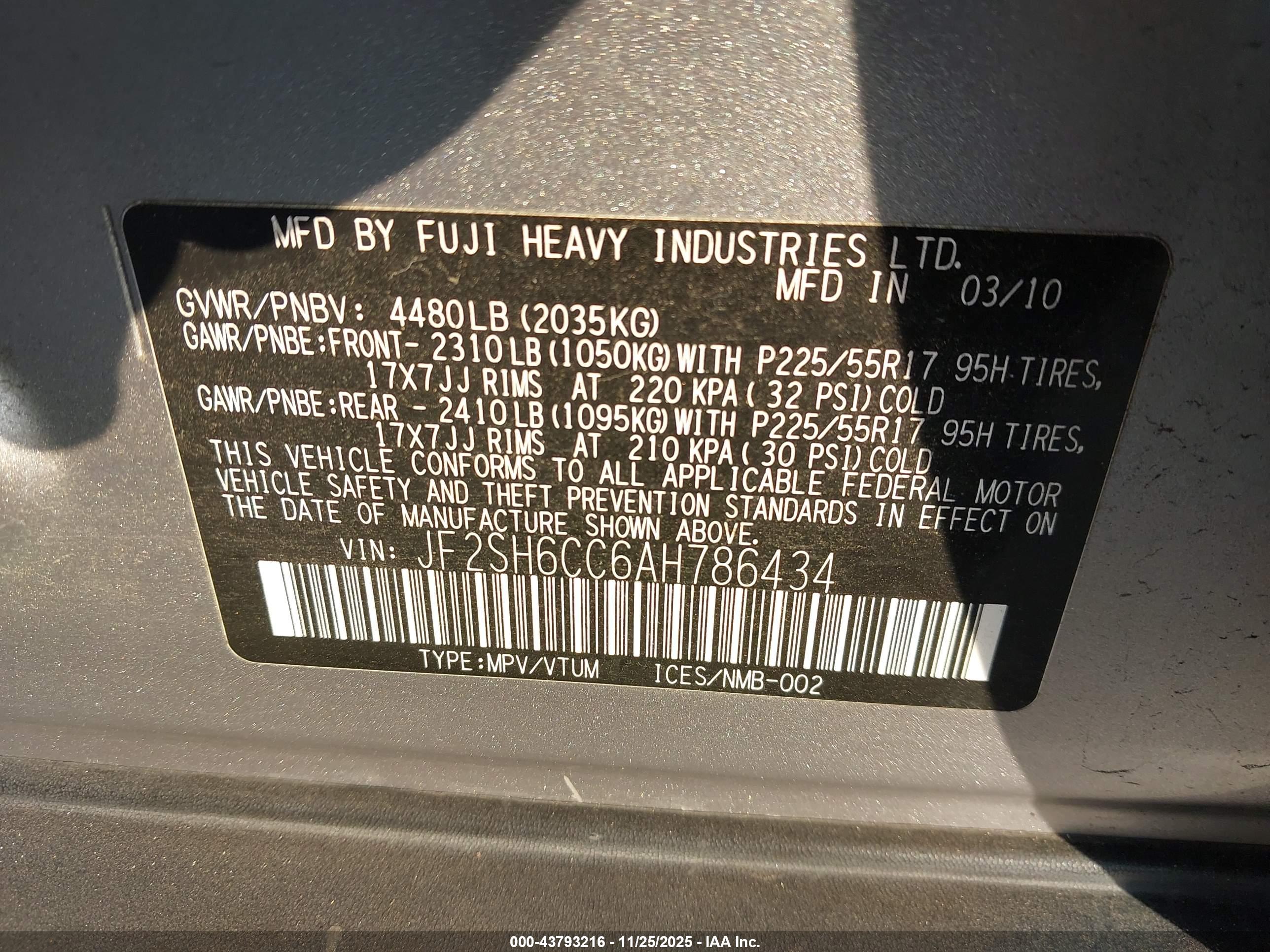 SUBARU FORESTER image 9