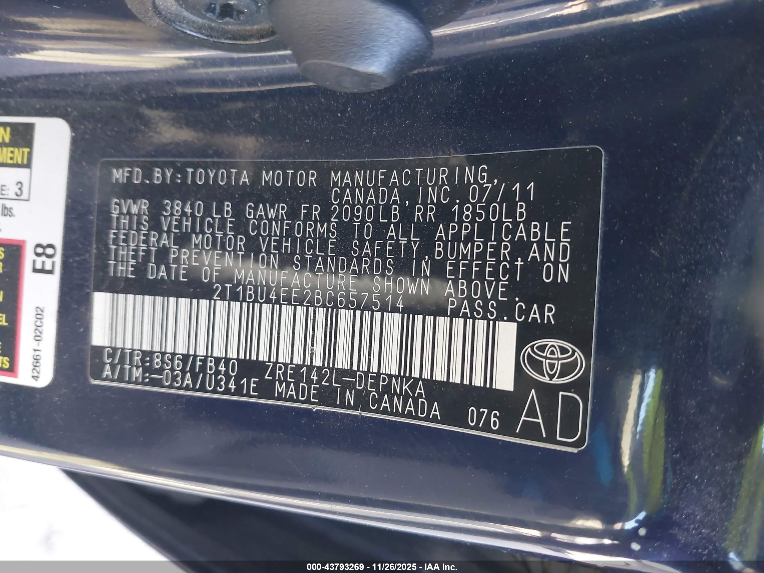 TOYOTA COROLLA image 9