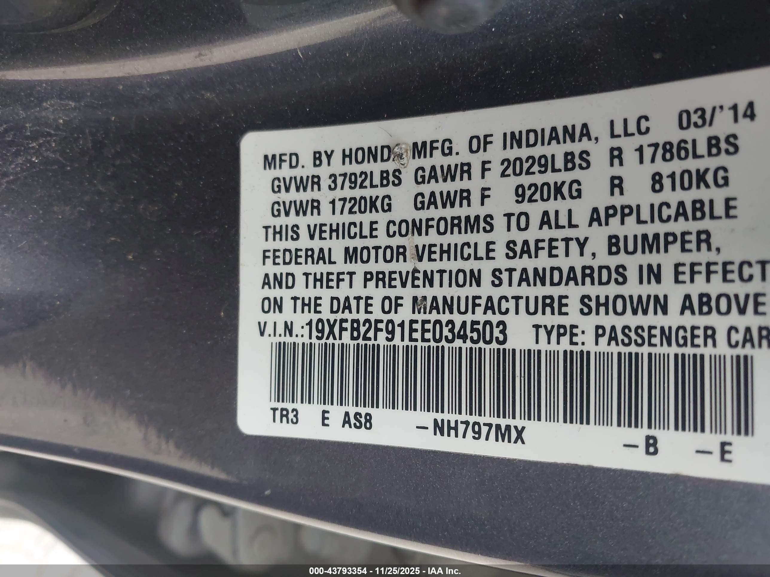 HONDA CIVIC image 9