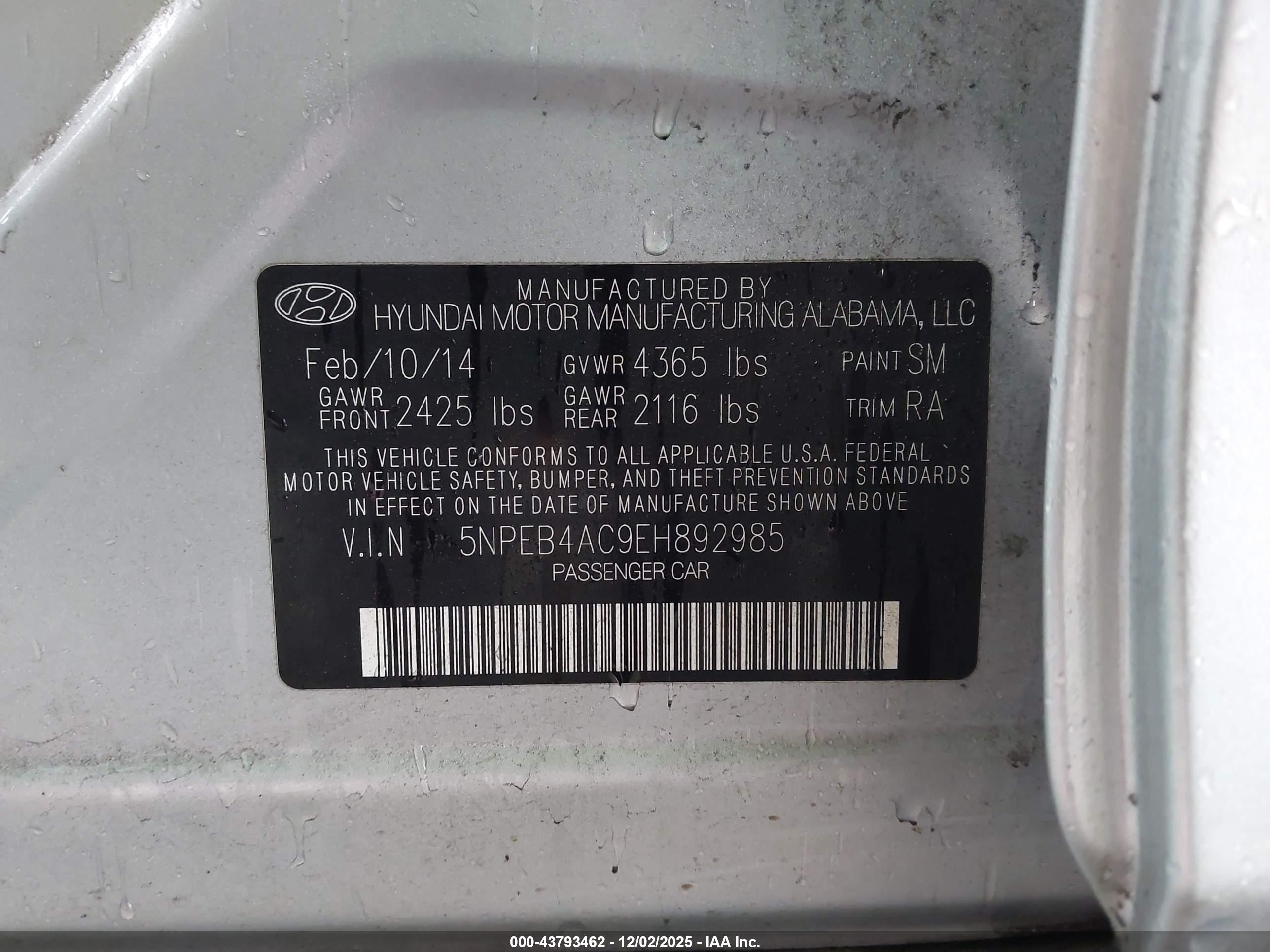 HYUNDAI SONATA image 9