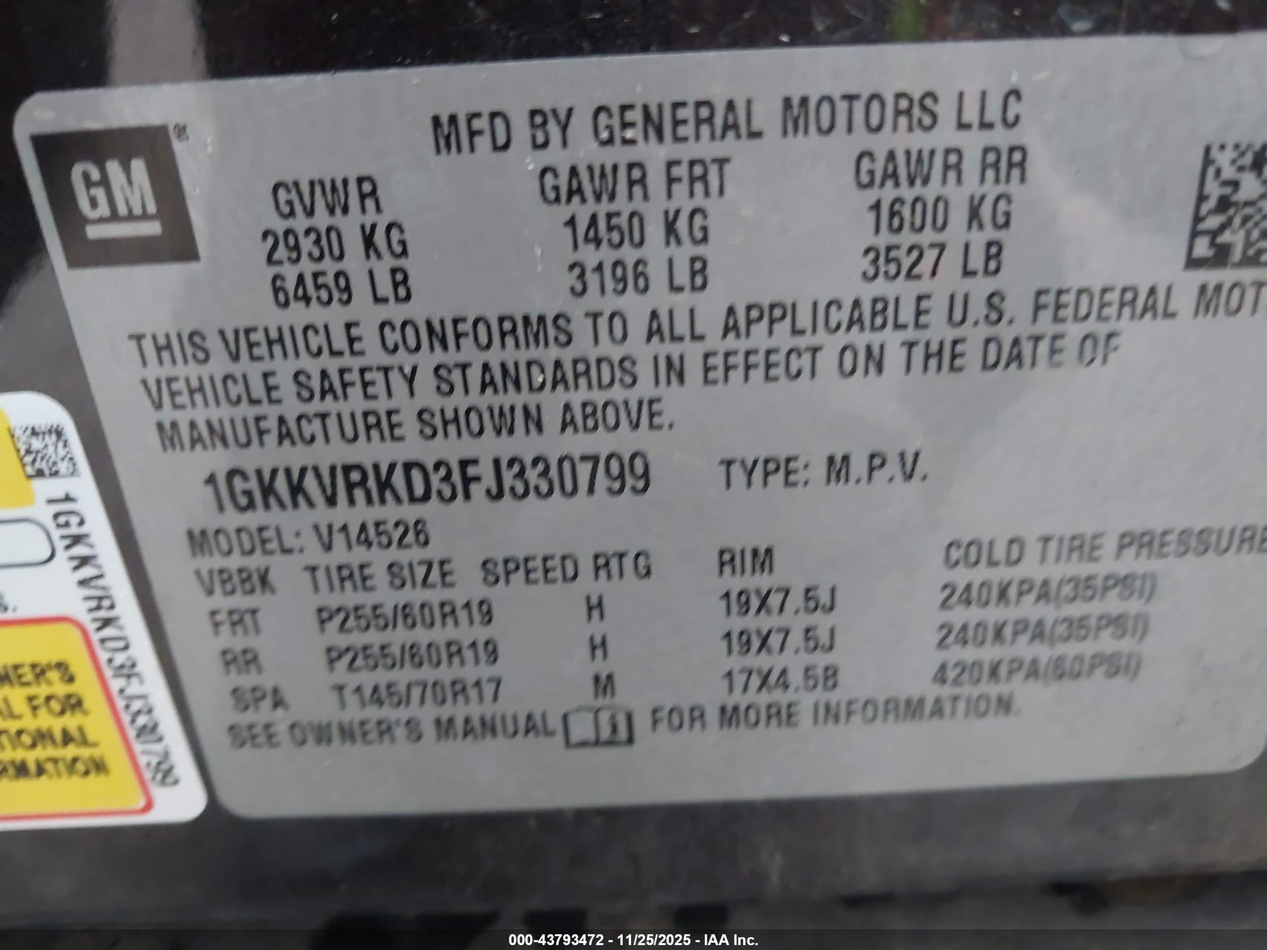 GMC ACADIA image 9