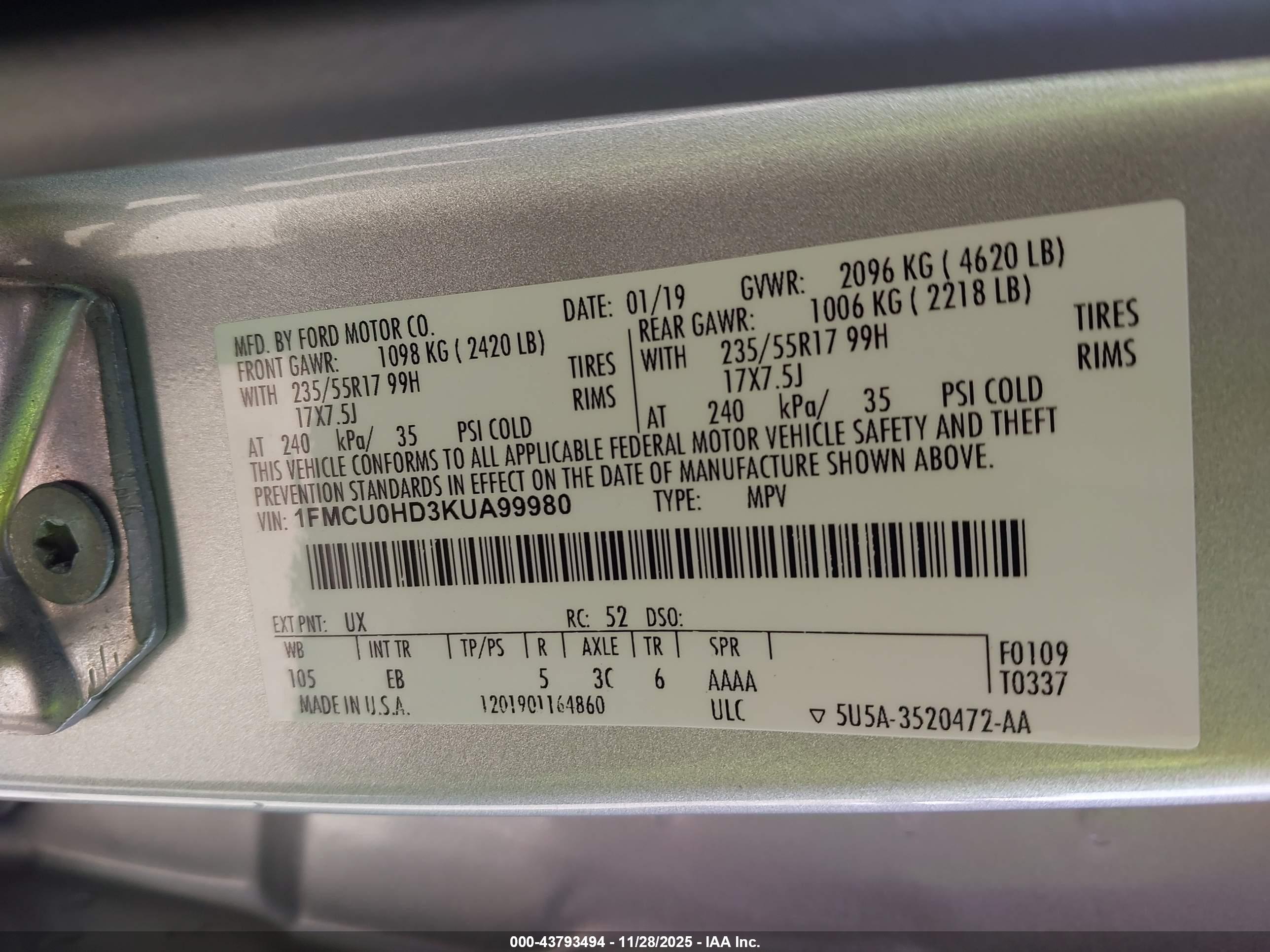 FORD ESCAPE image 9