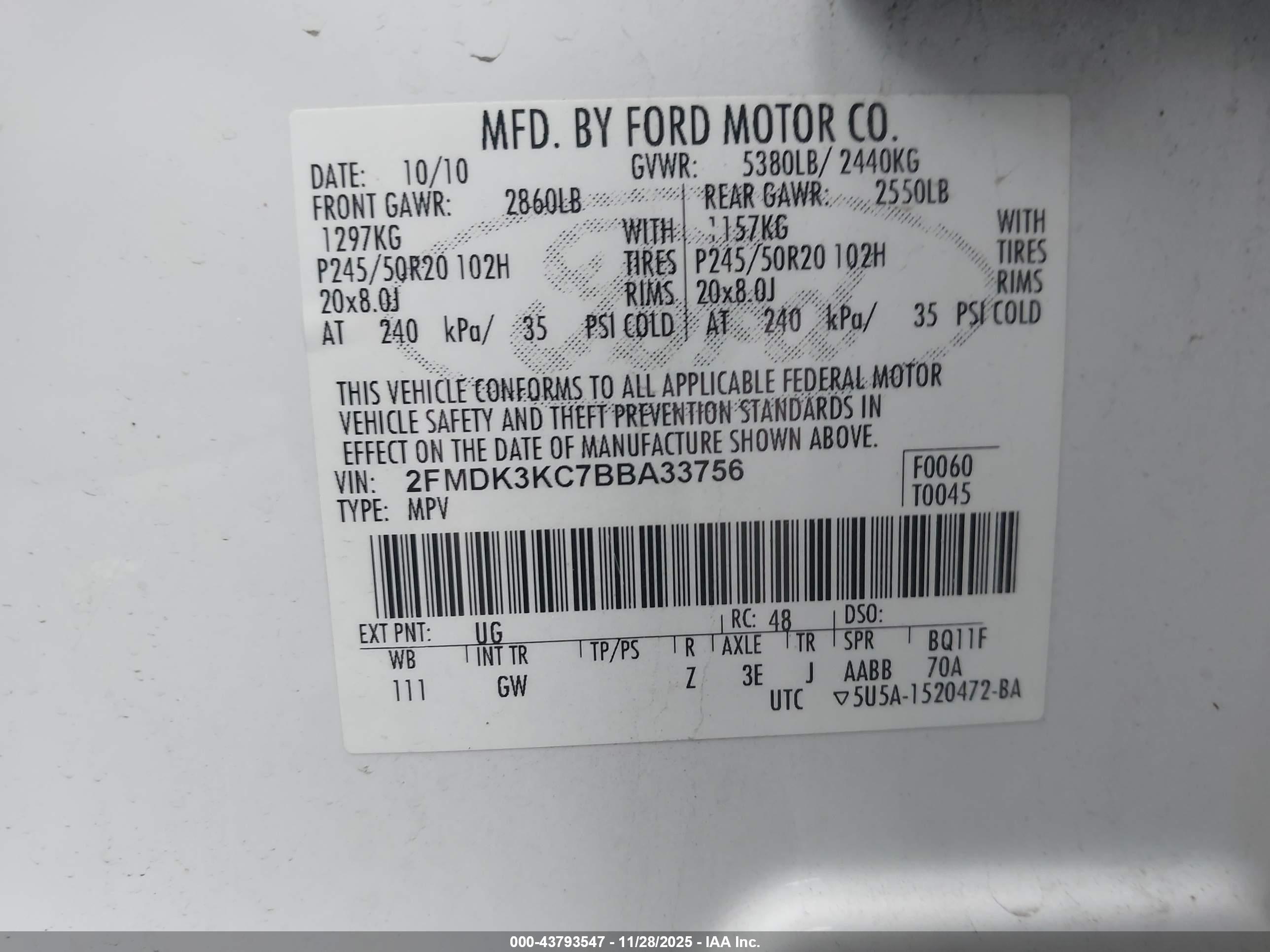 FORD EDGE image 9