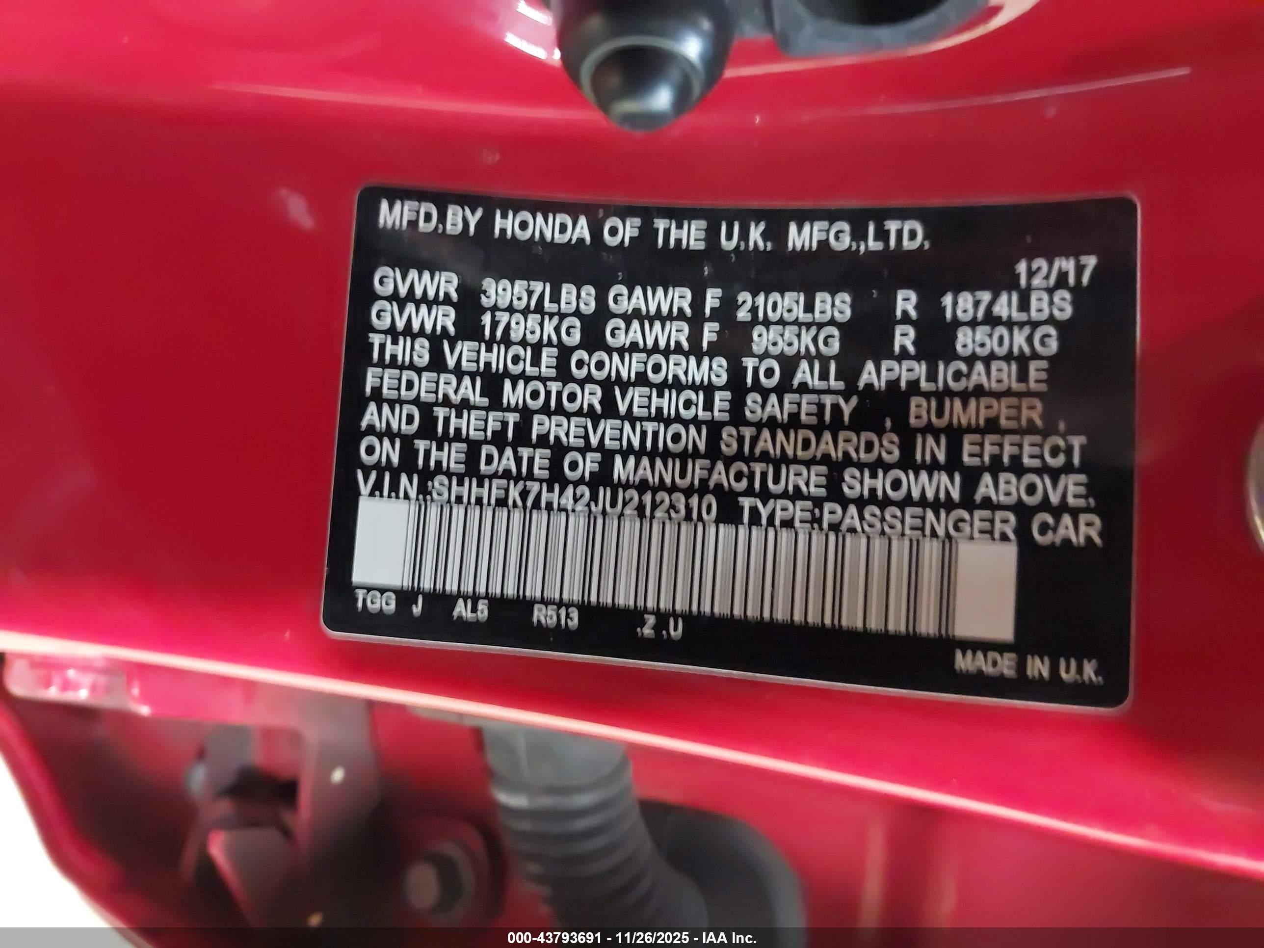 HONDA CIVIC image 9