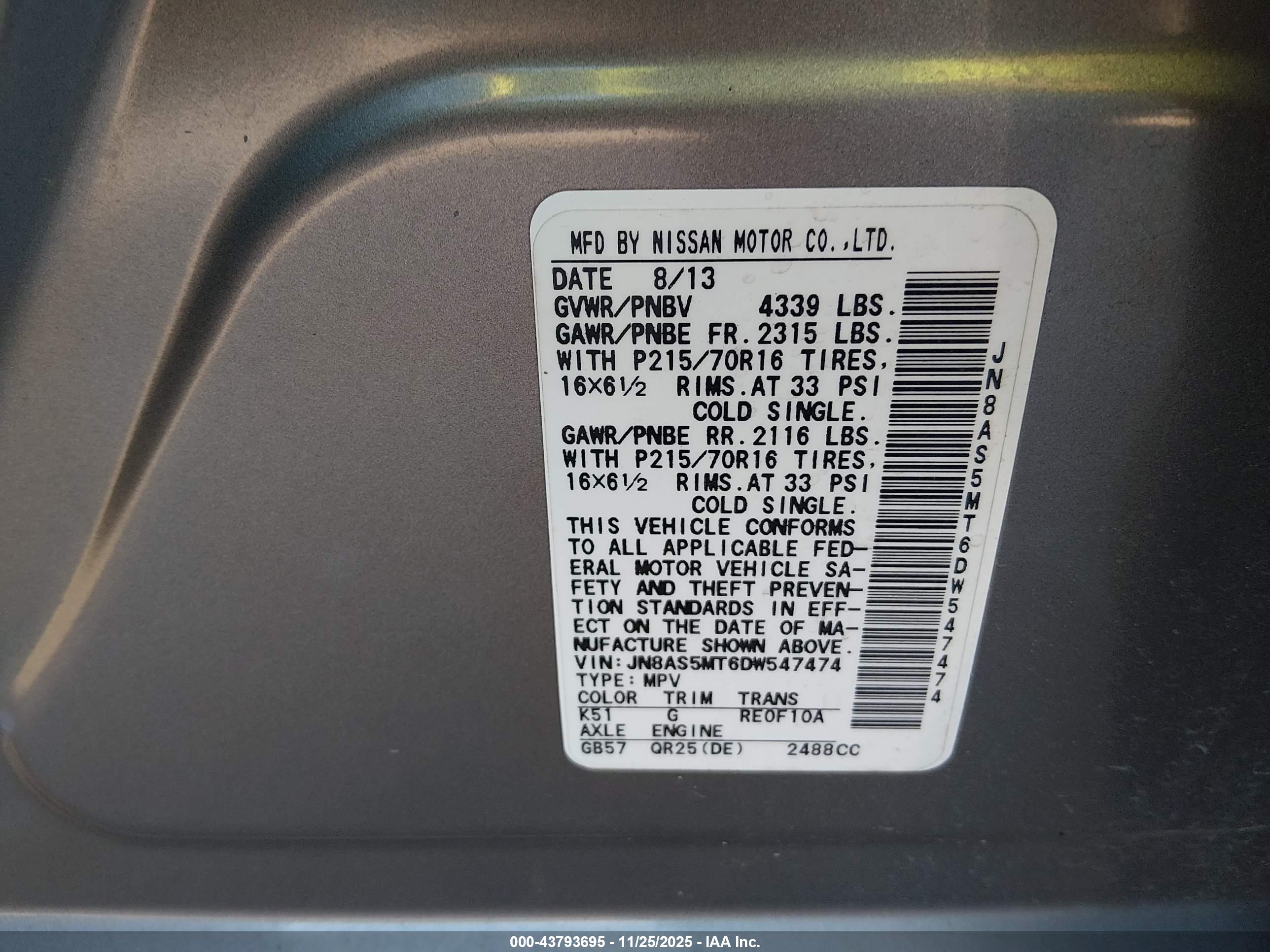 NISSAN ROGUE image 9