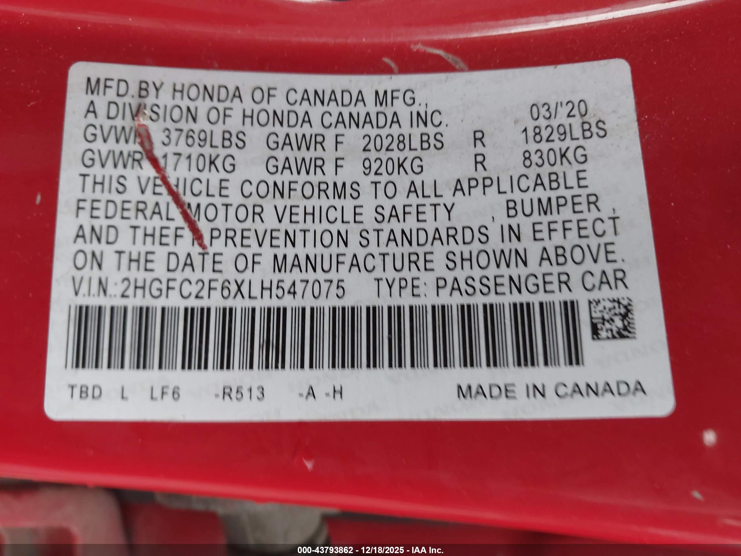 HONDA CIVIC image 9