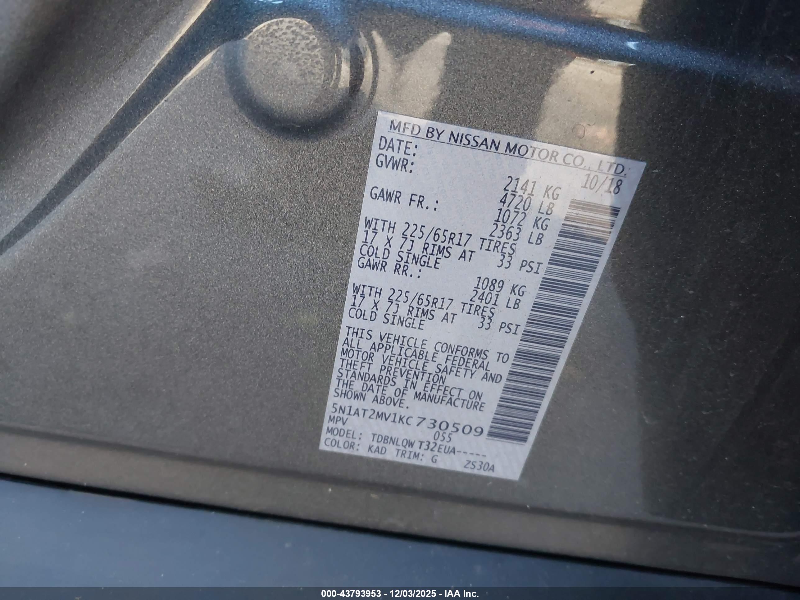 NISSAN ROGUE image 9