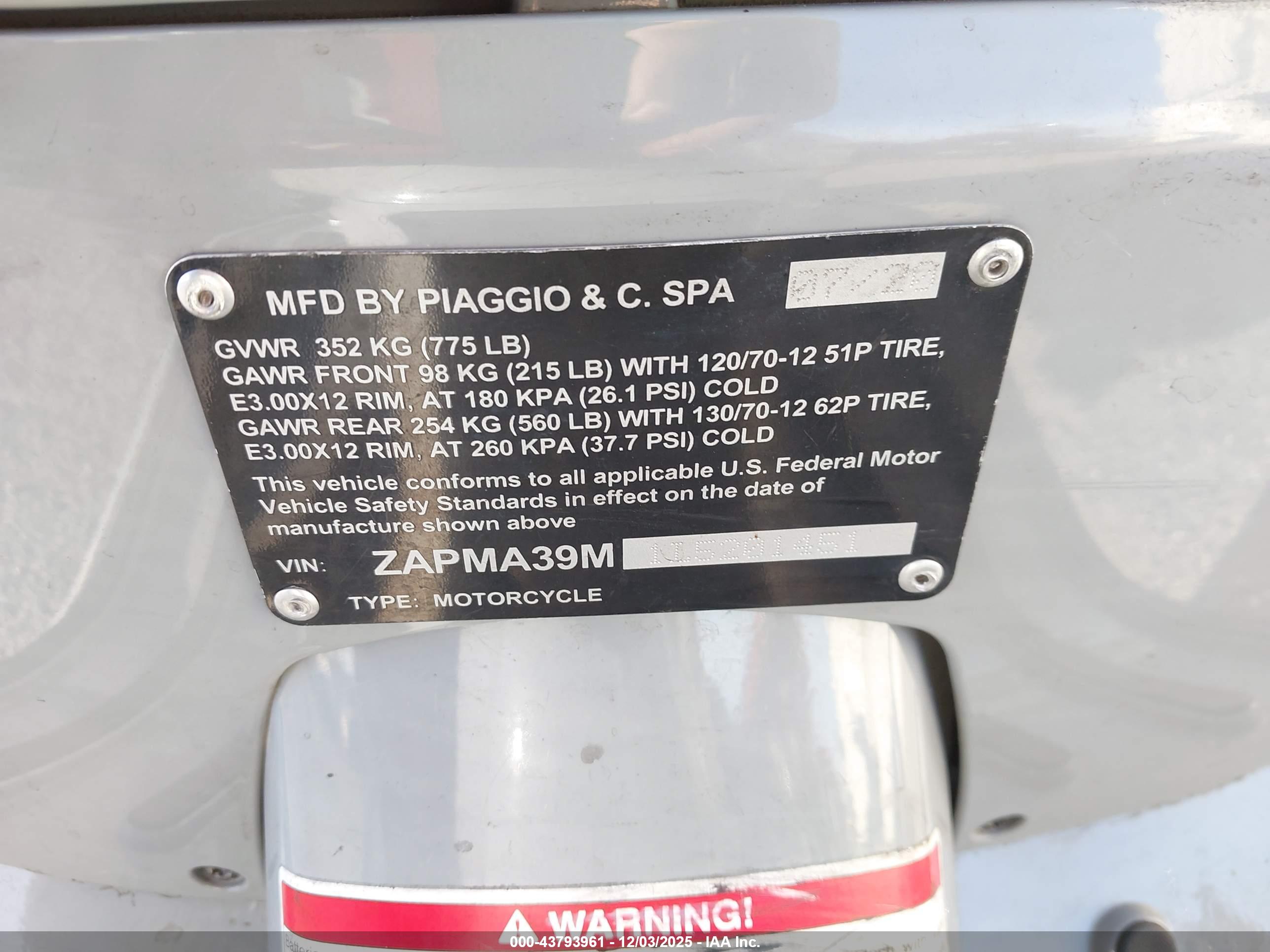 VESPA GTS image 10