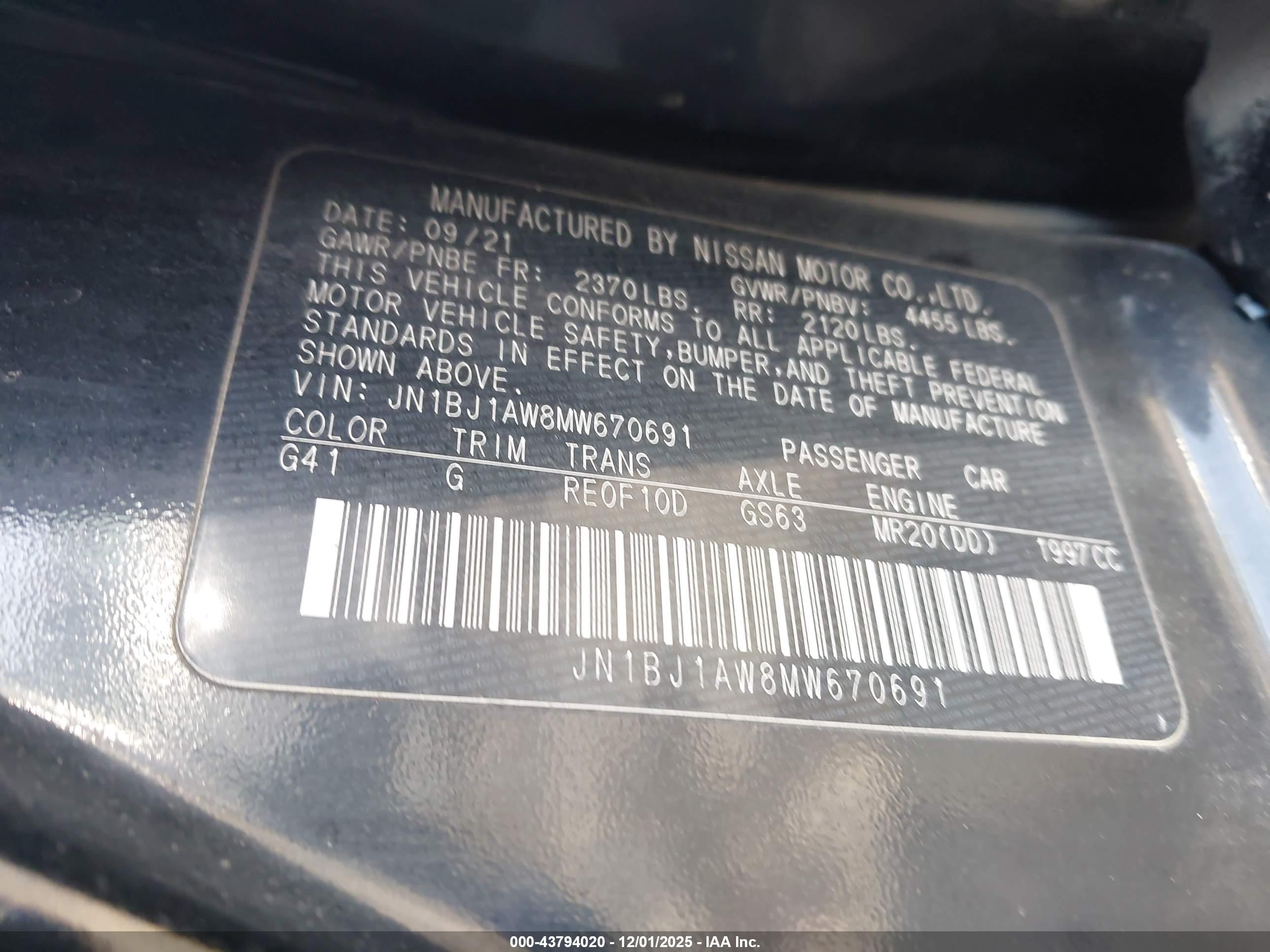 NISSAN ROGUE image 9