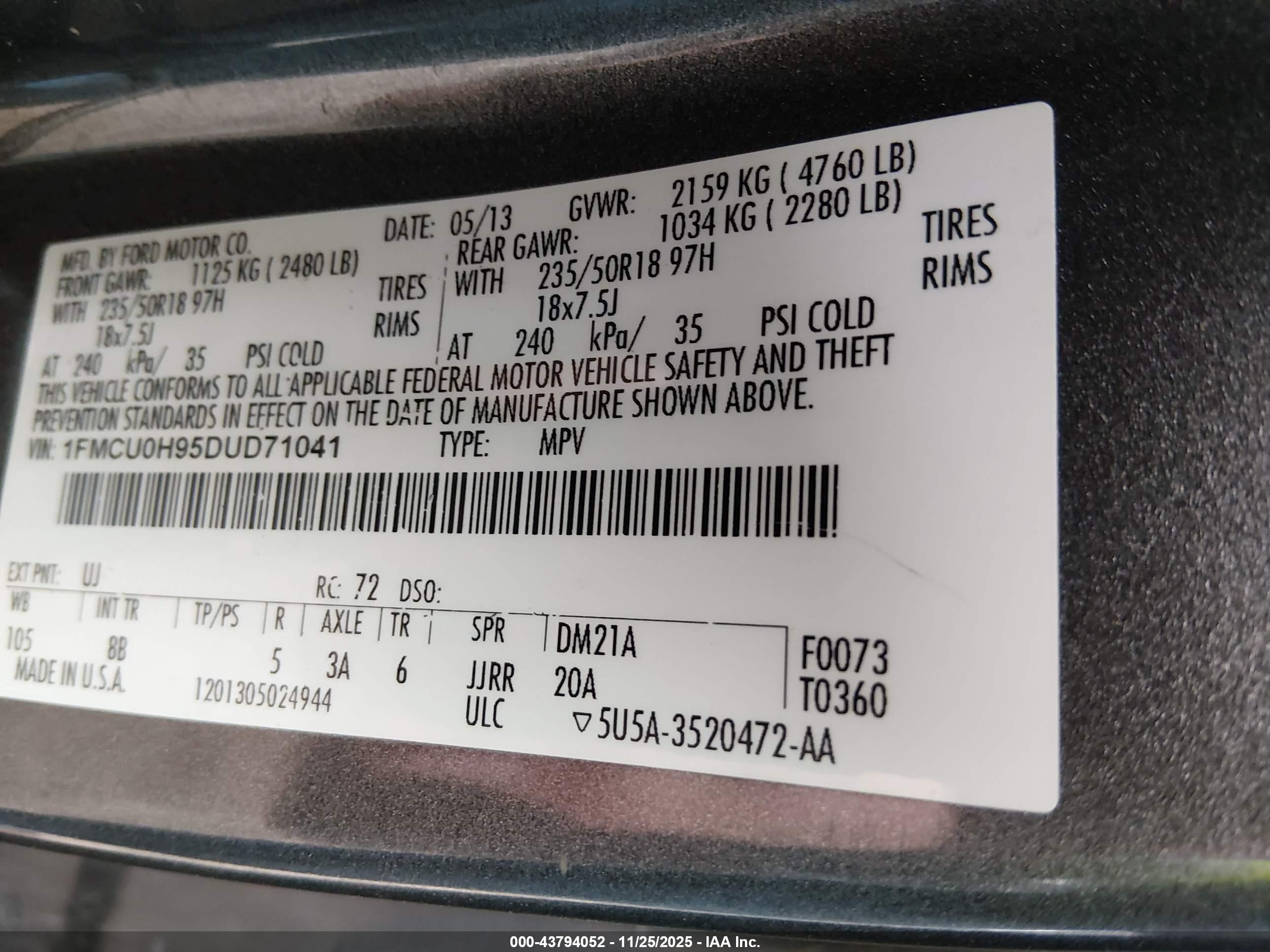FORD ESCAPE image 9