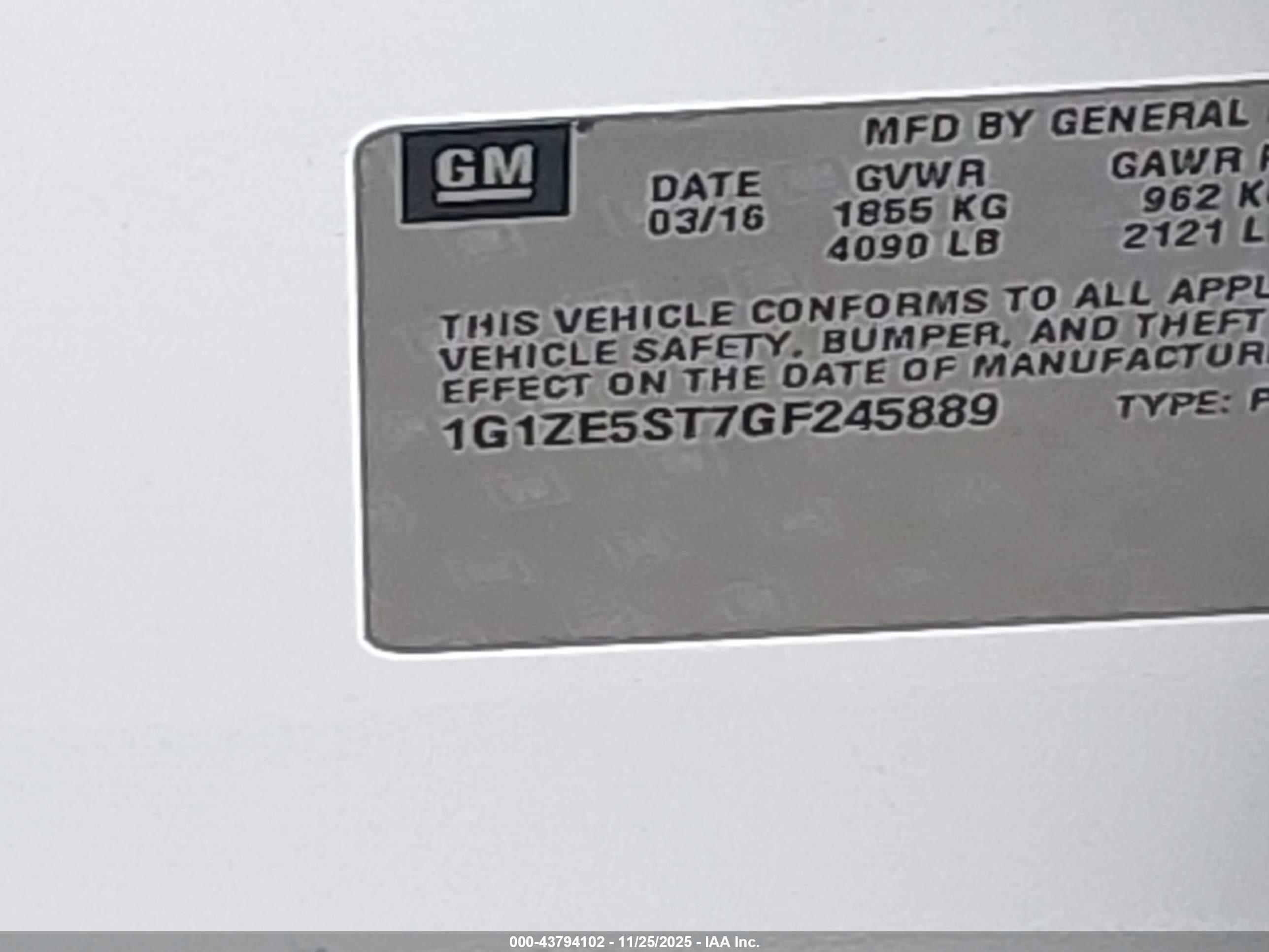 CHEVROLET MALIBU image 9