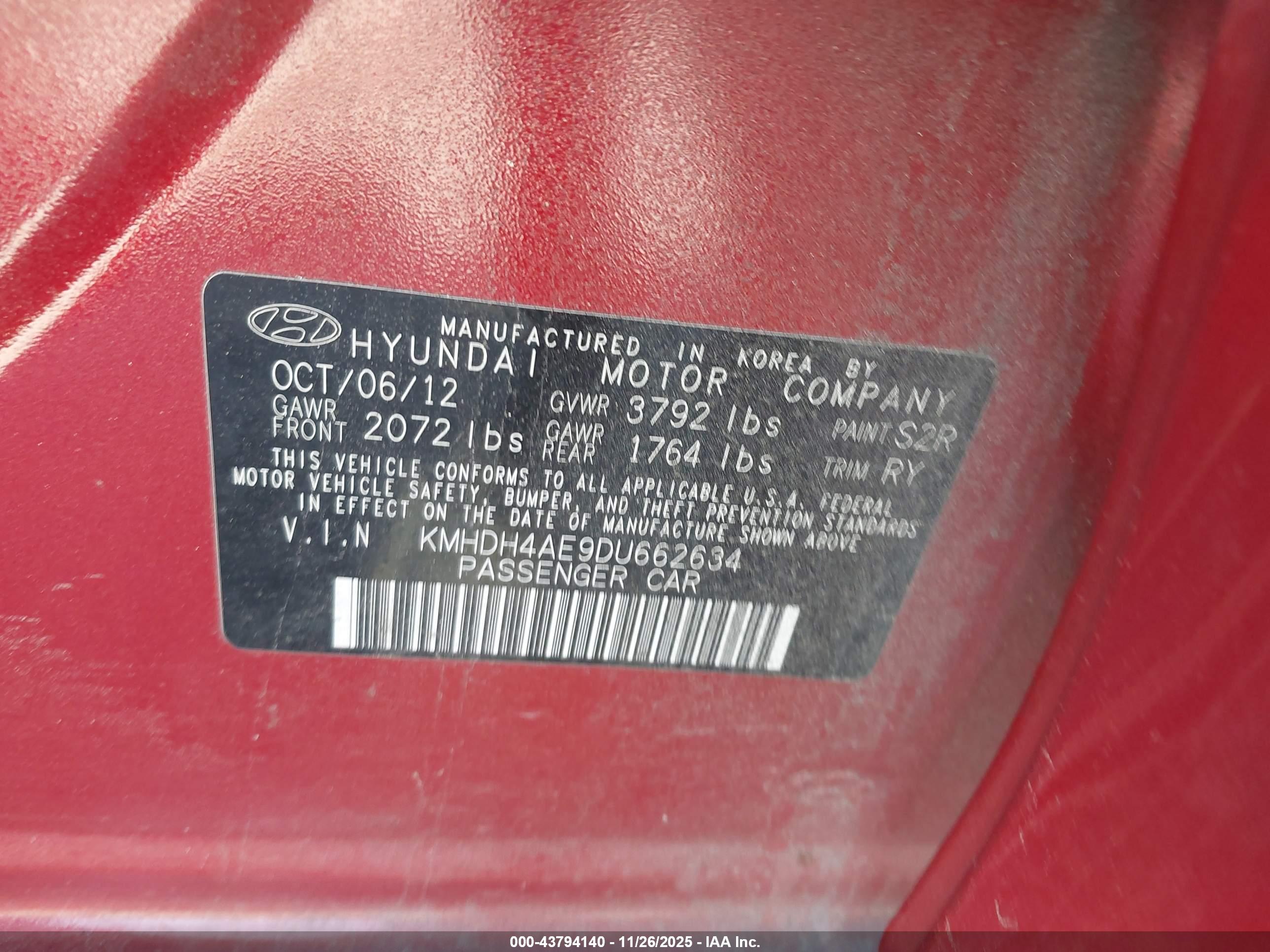 HYUNDAI ELANTRA image 9