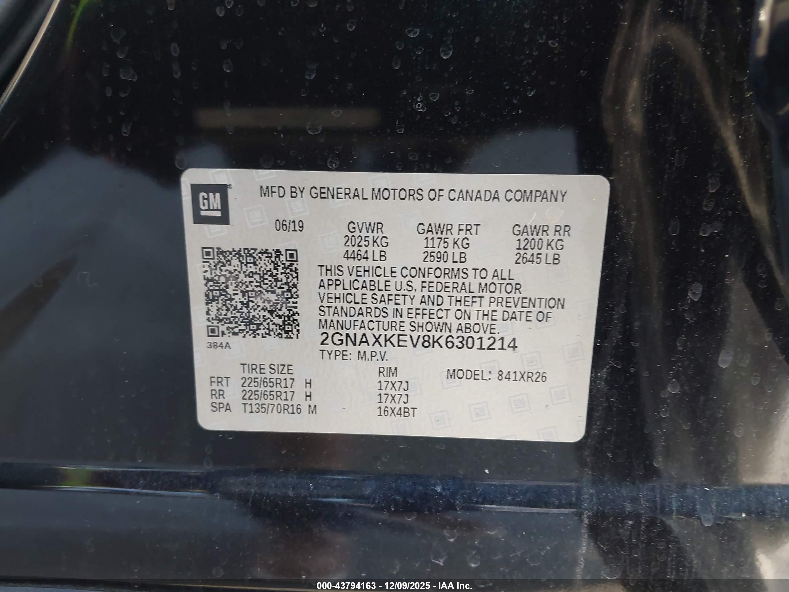 CHEVROLET EQUINOX image 9