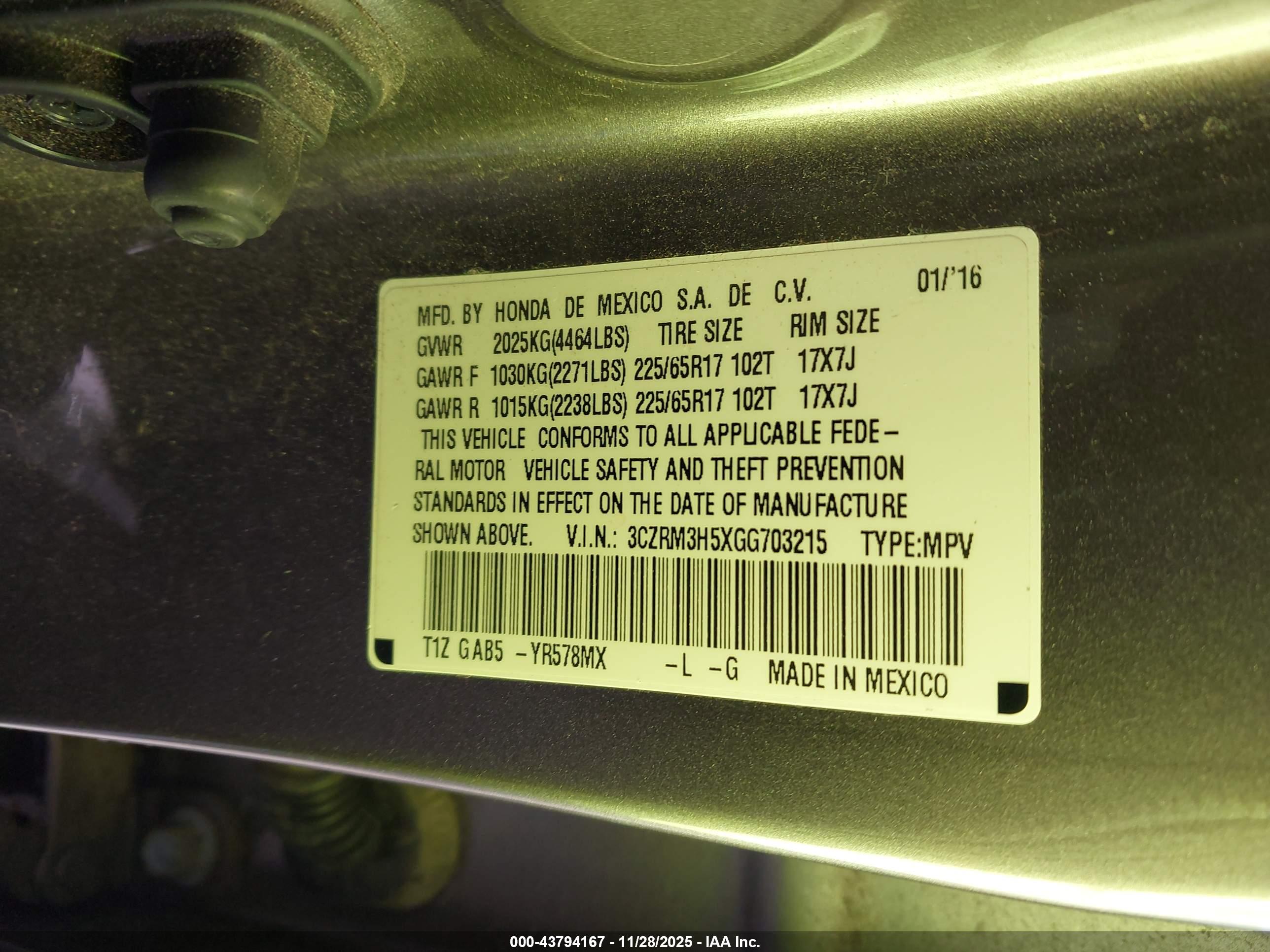 HONDA CR-V image 9