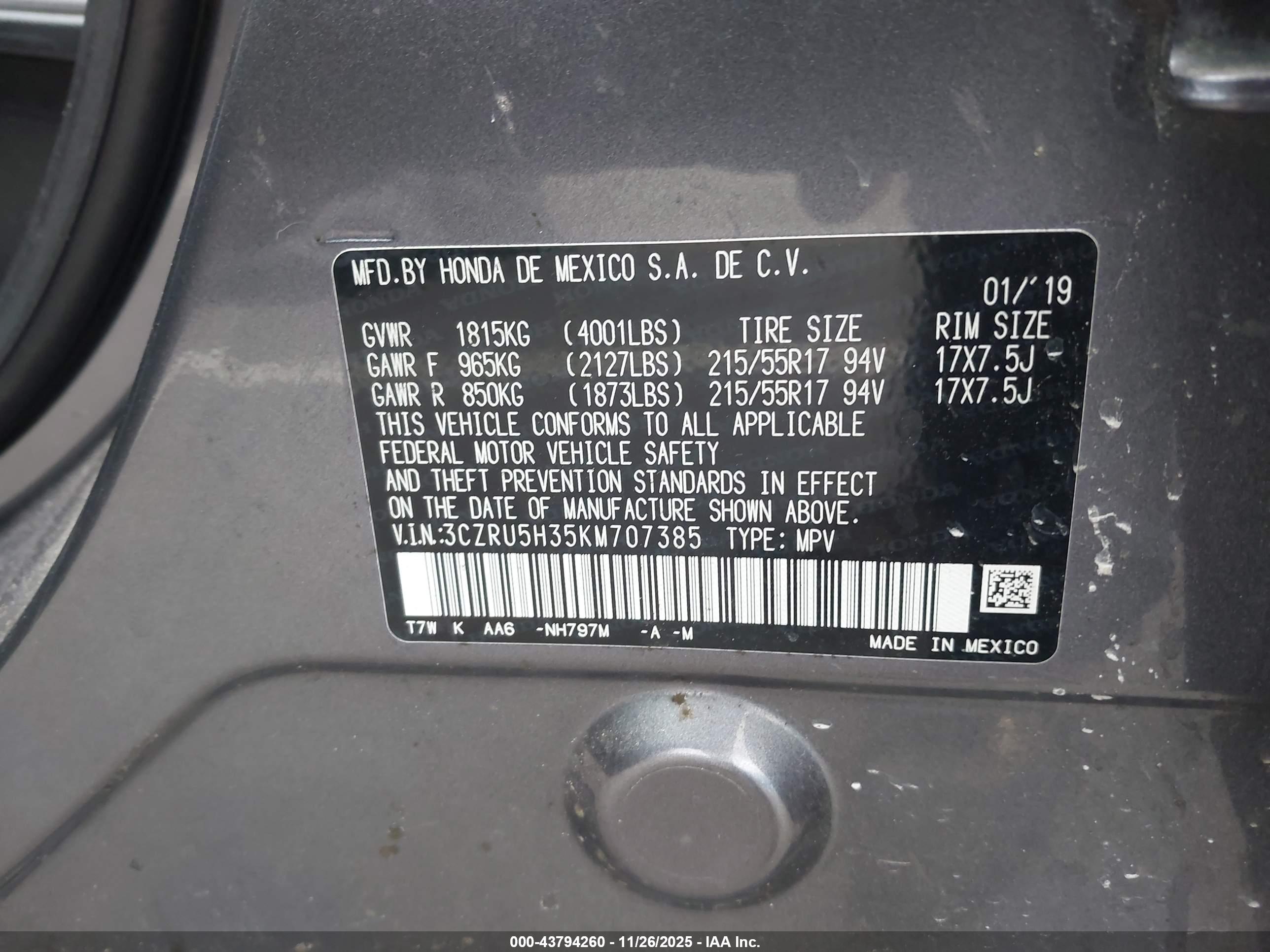 HONDA HR-V image 9