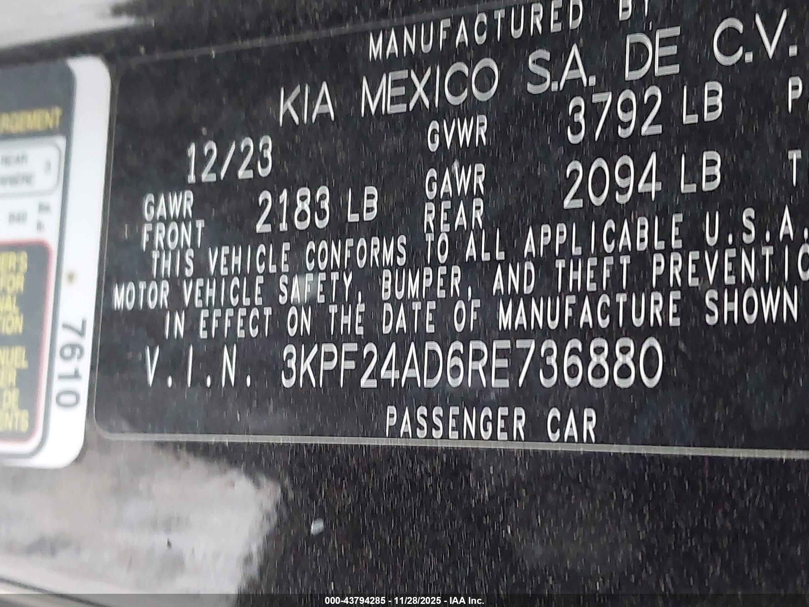 KIA FORTE image 9
