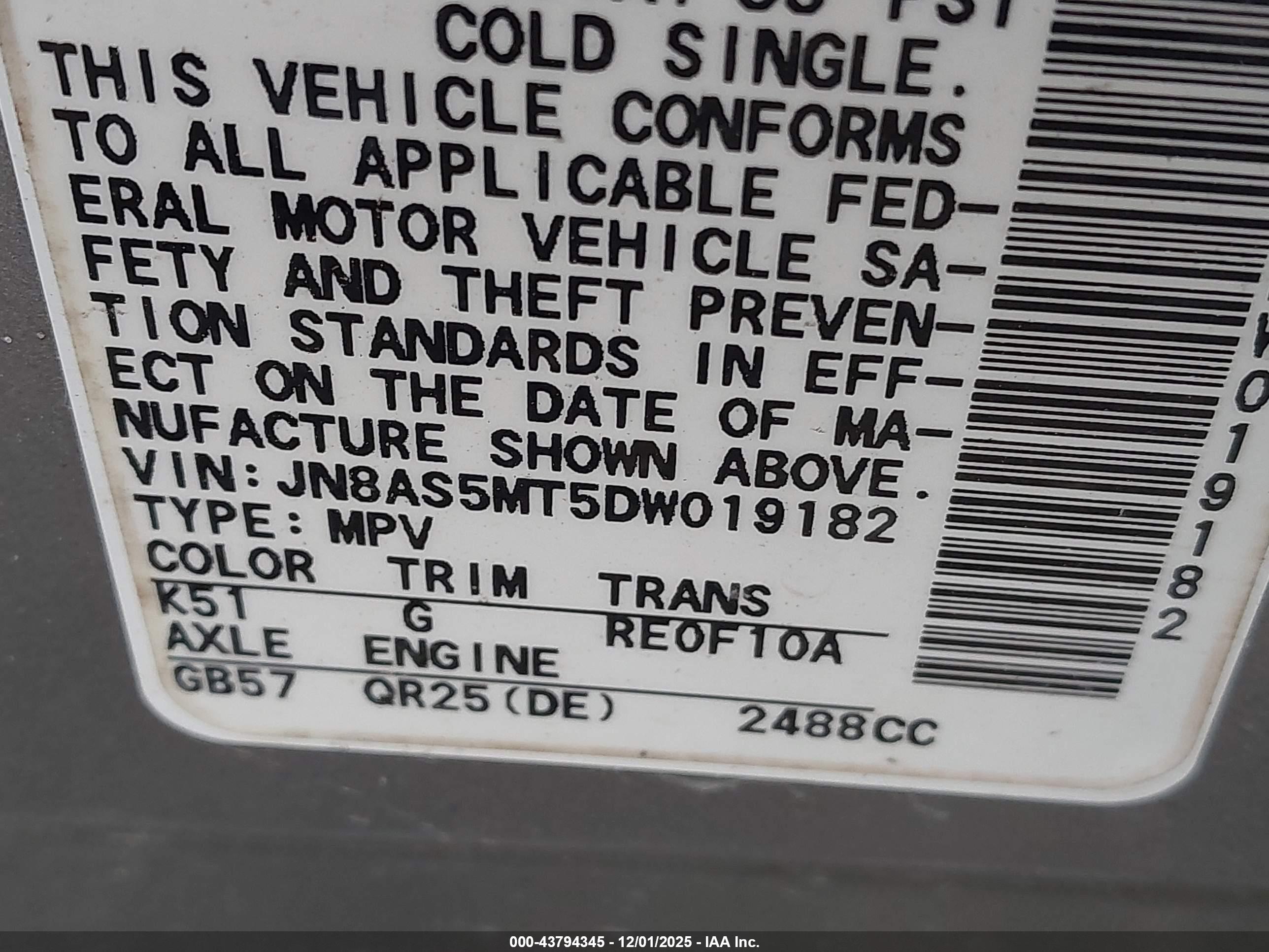 NISSAN ROGUE image 9