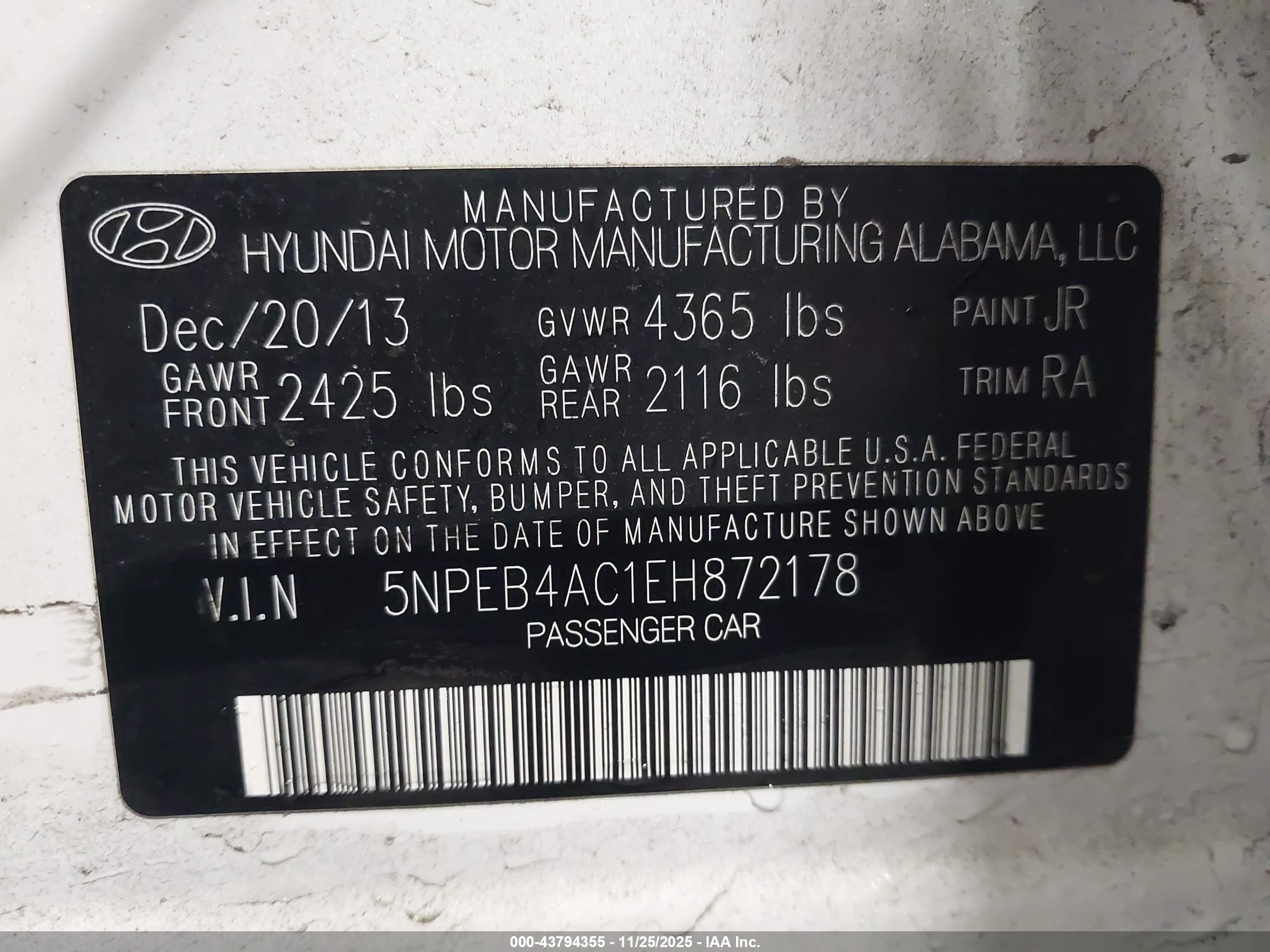 HYUNDAI SONATA image 9
