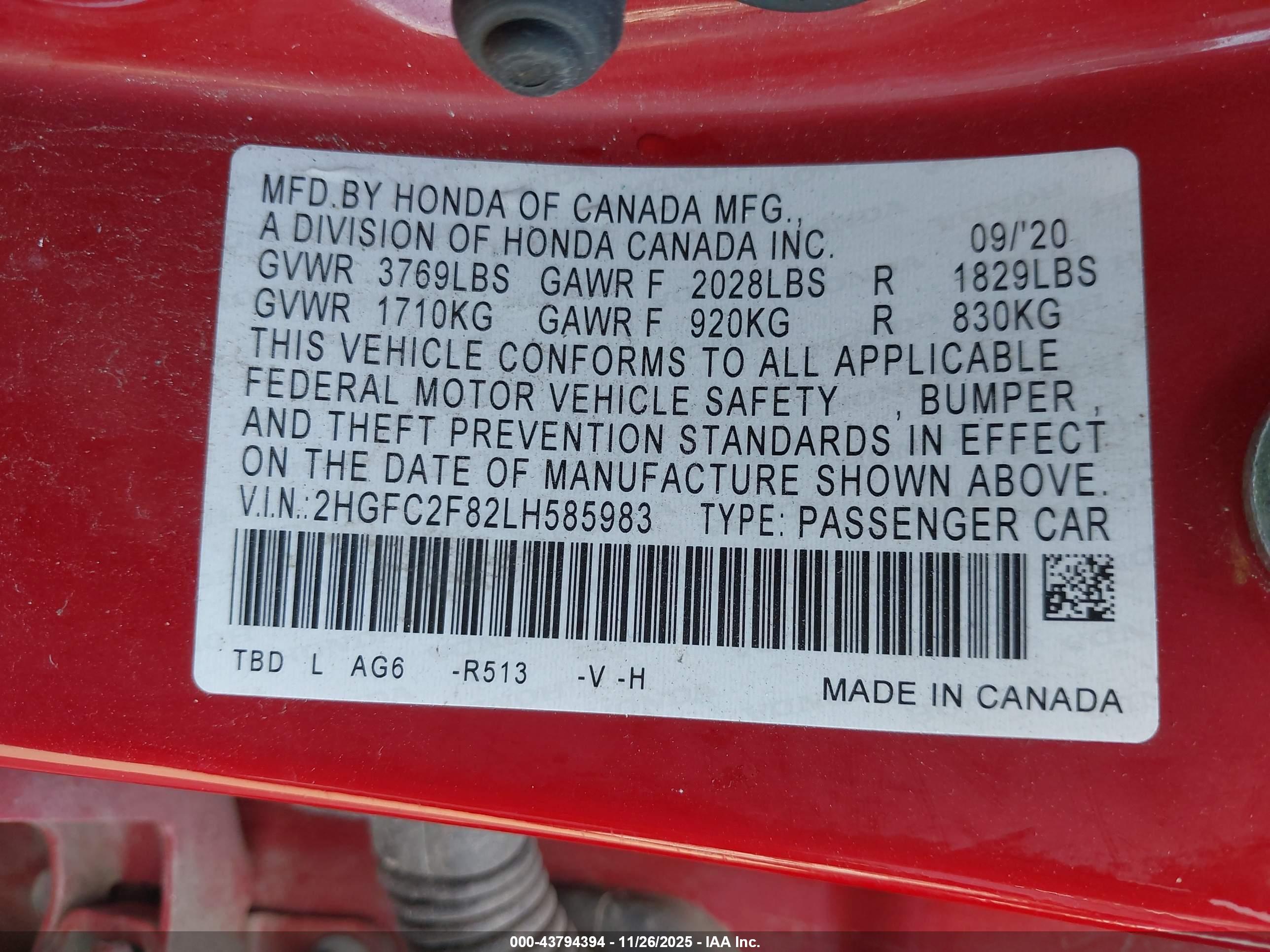HONDA CIVIC image 9