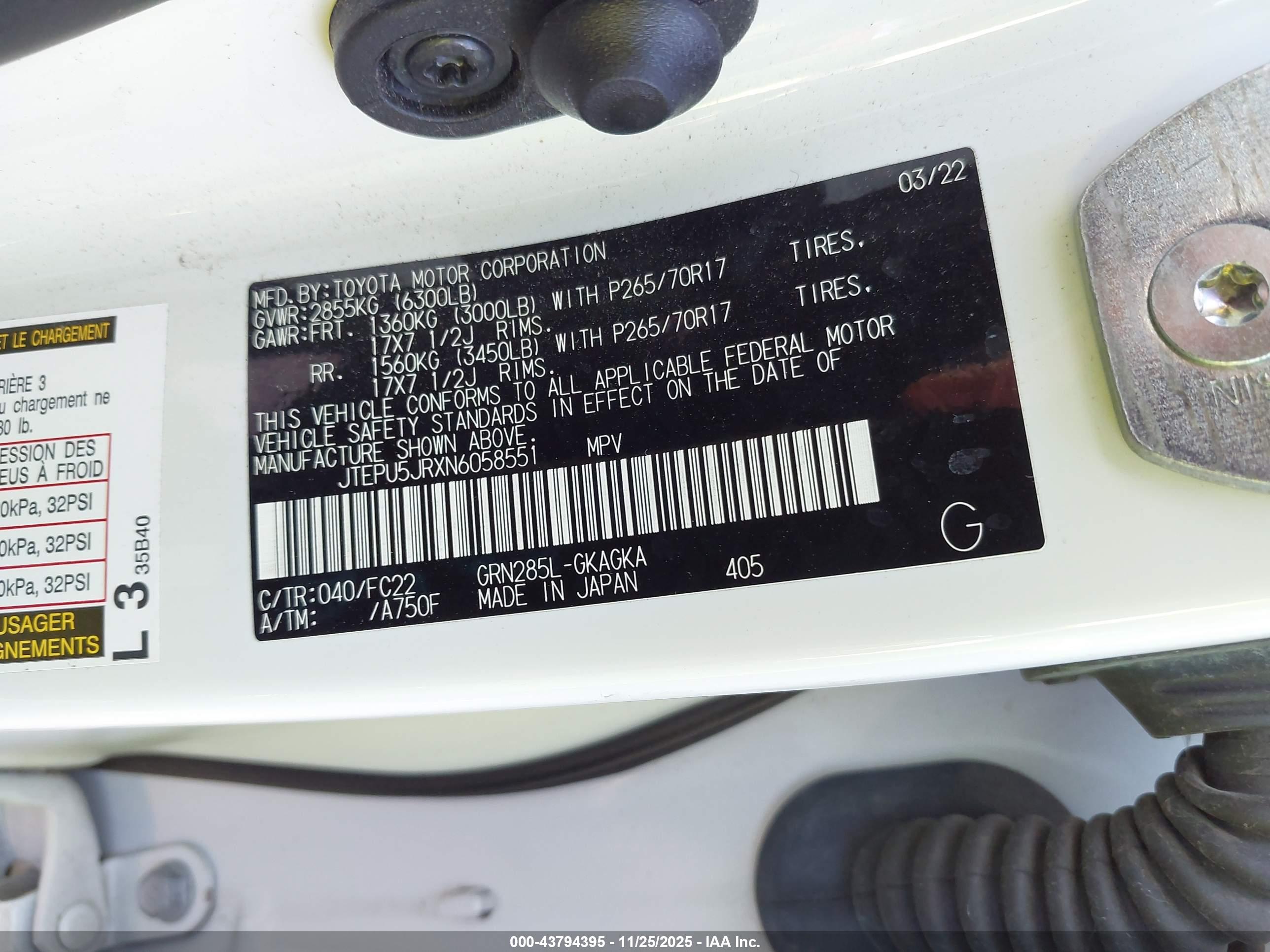TOYOTA 4RUNNER image 9