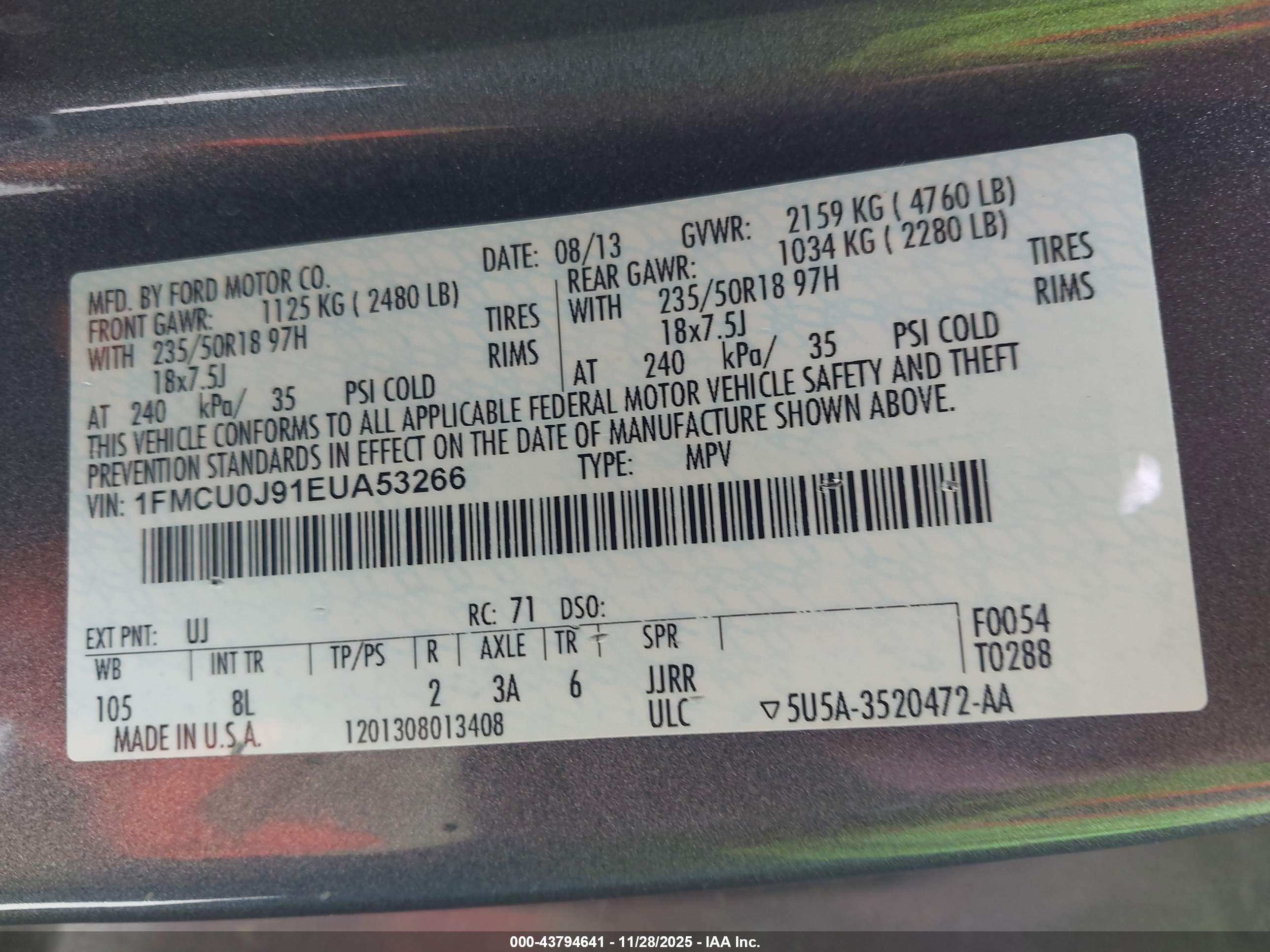 FORD ESCAPE image 9