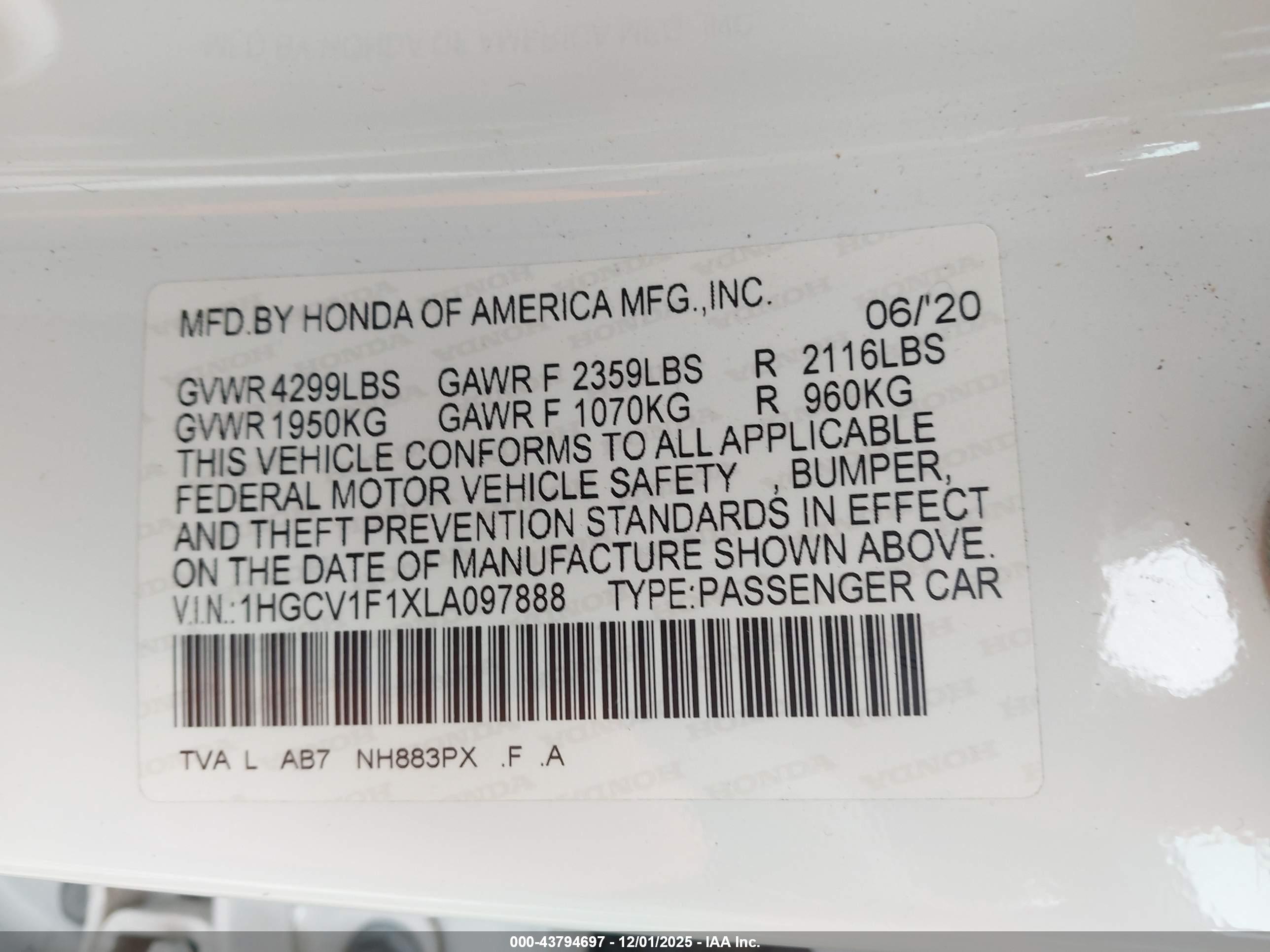 HONDA ACCORD image 9