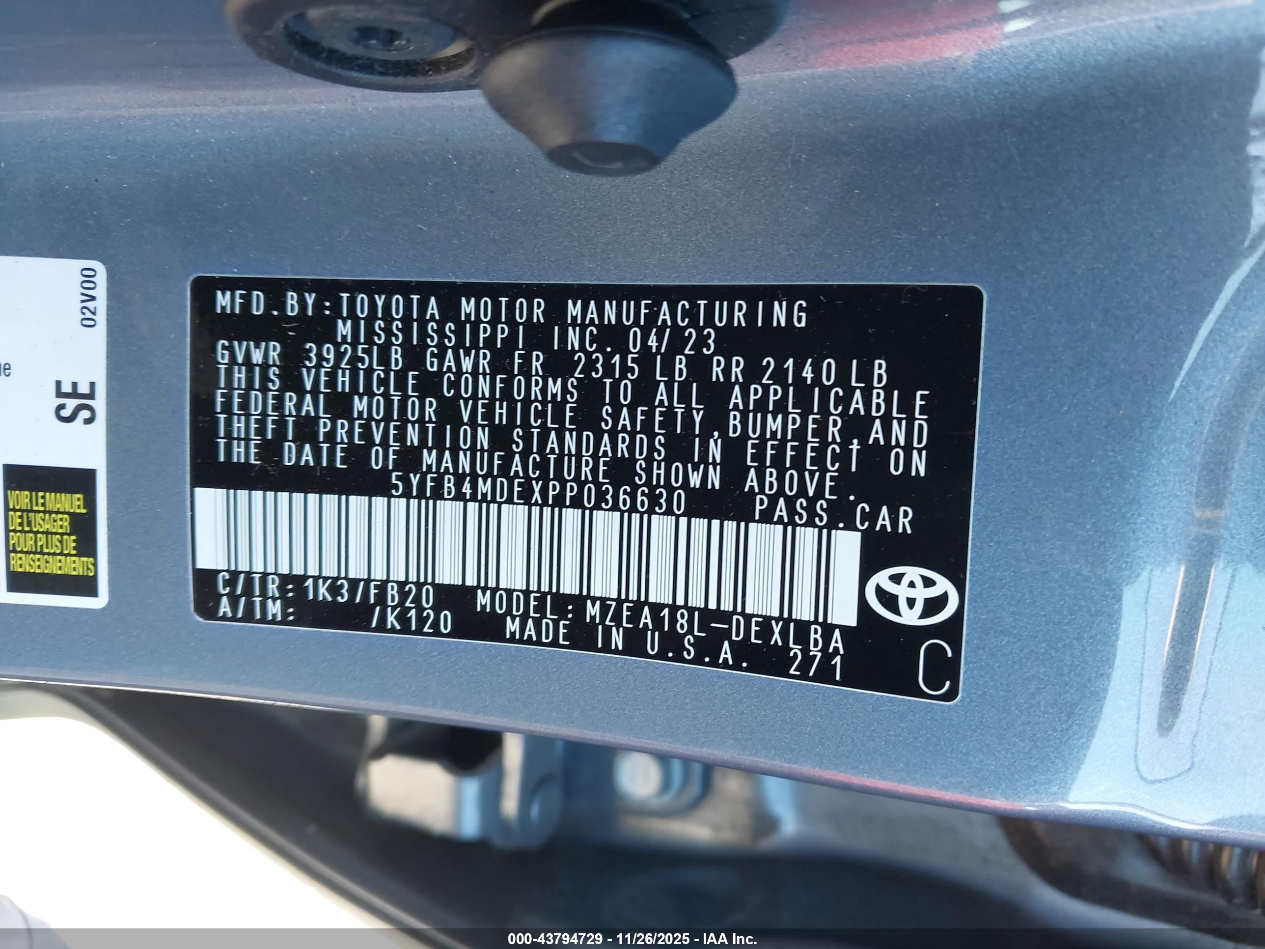 TOYOTA COROLLA image 9