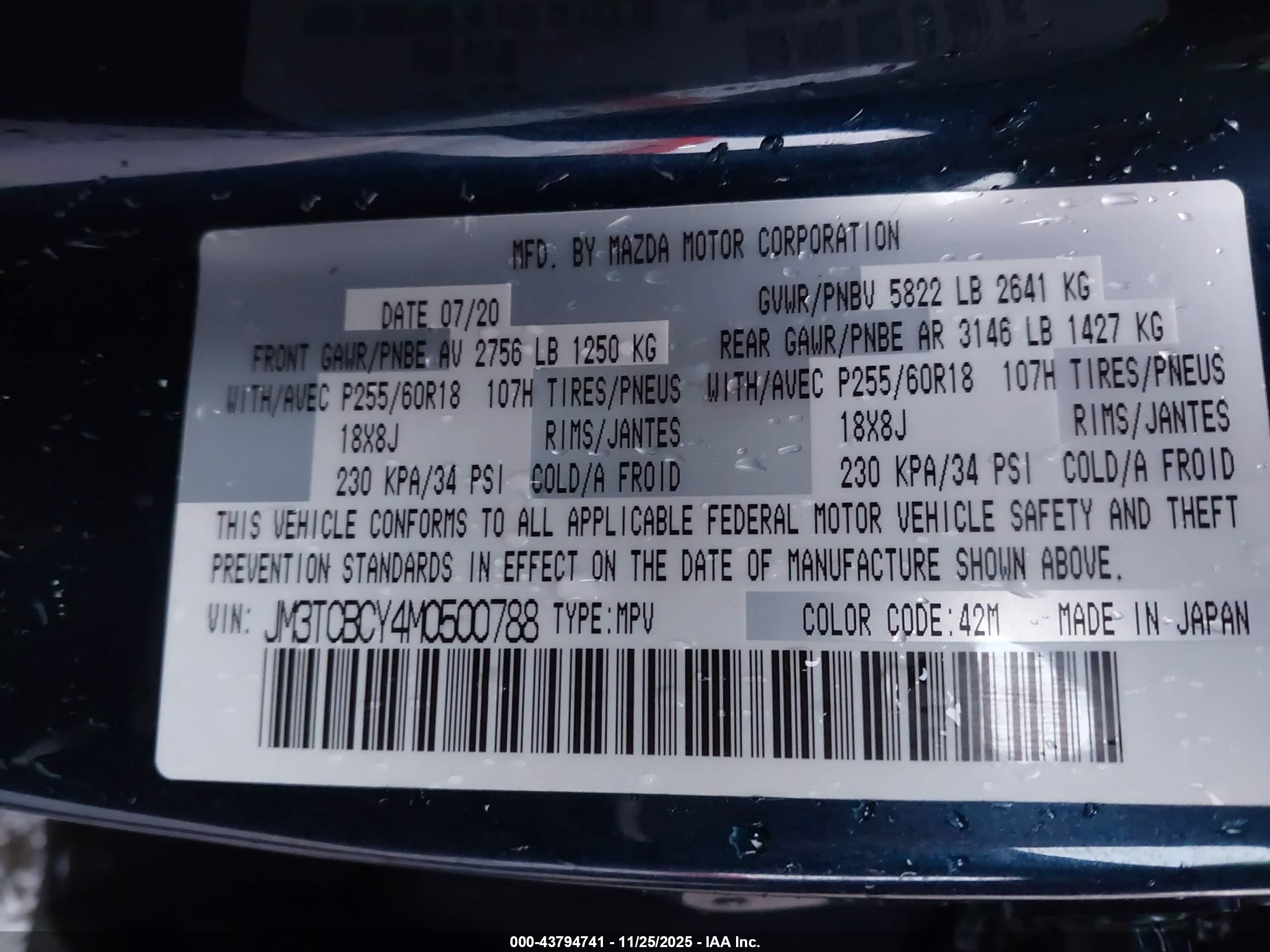 MAZDA CX-9 image 9
