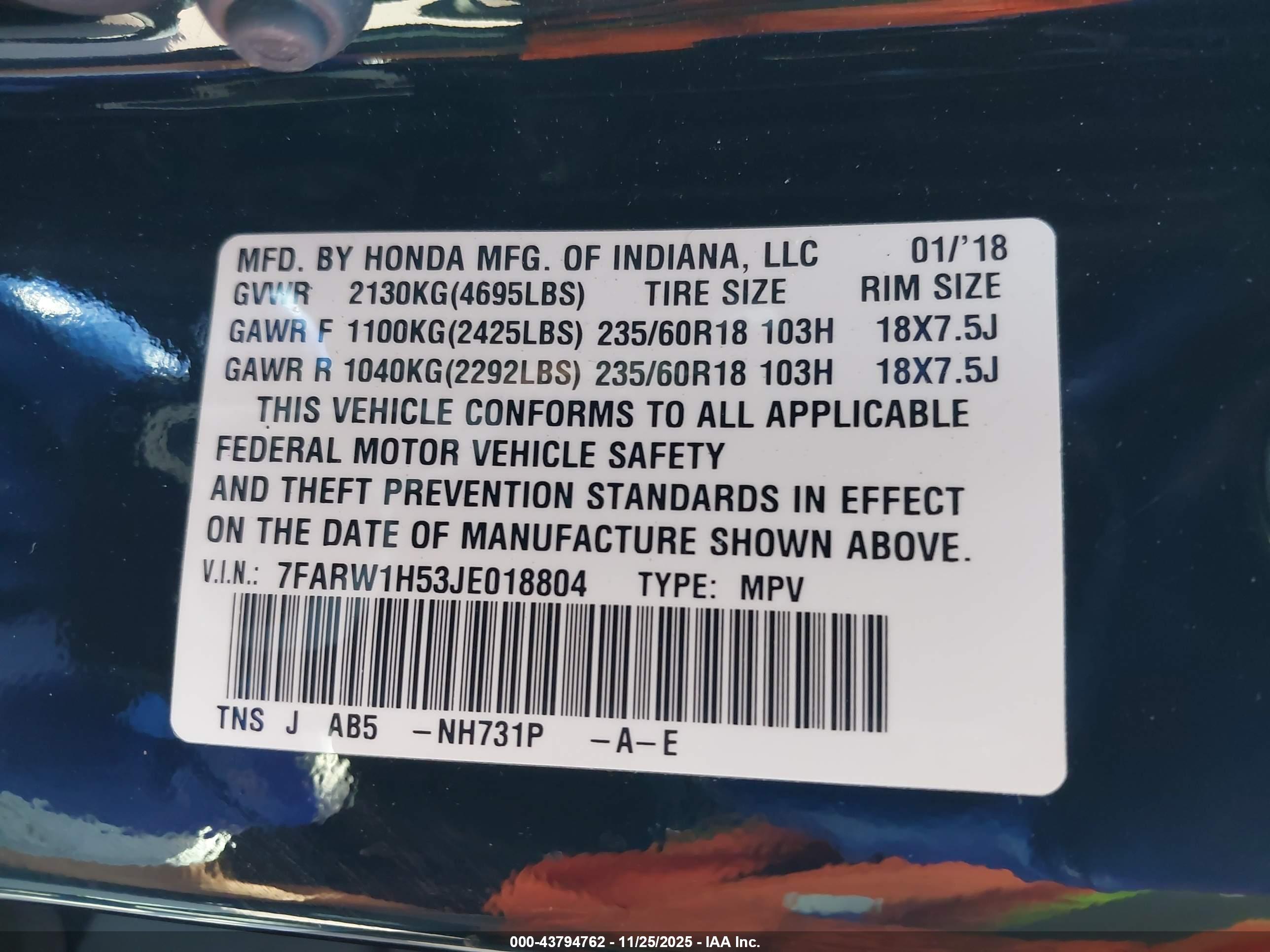 HONDA CR-V image 9