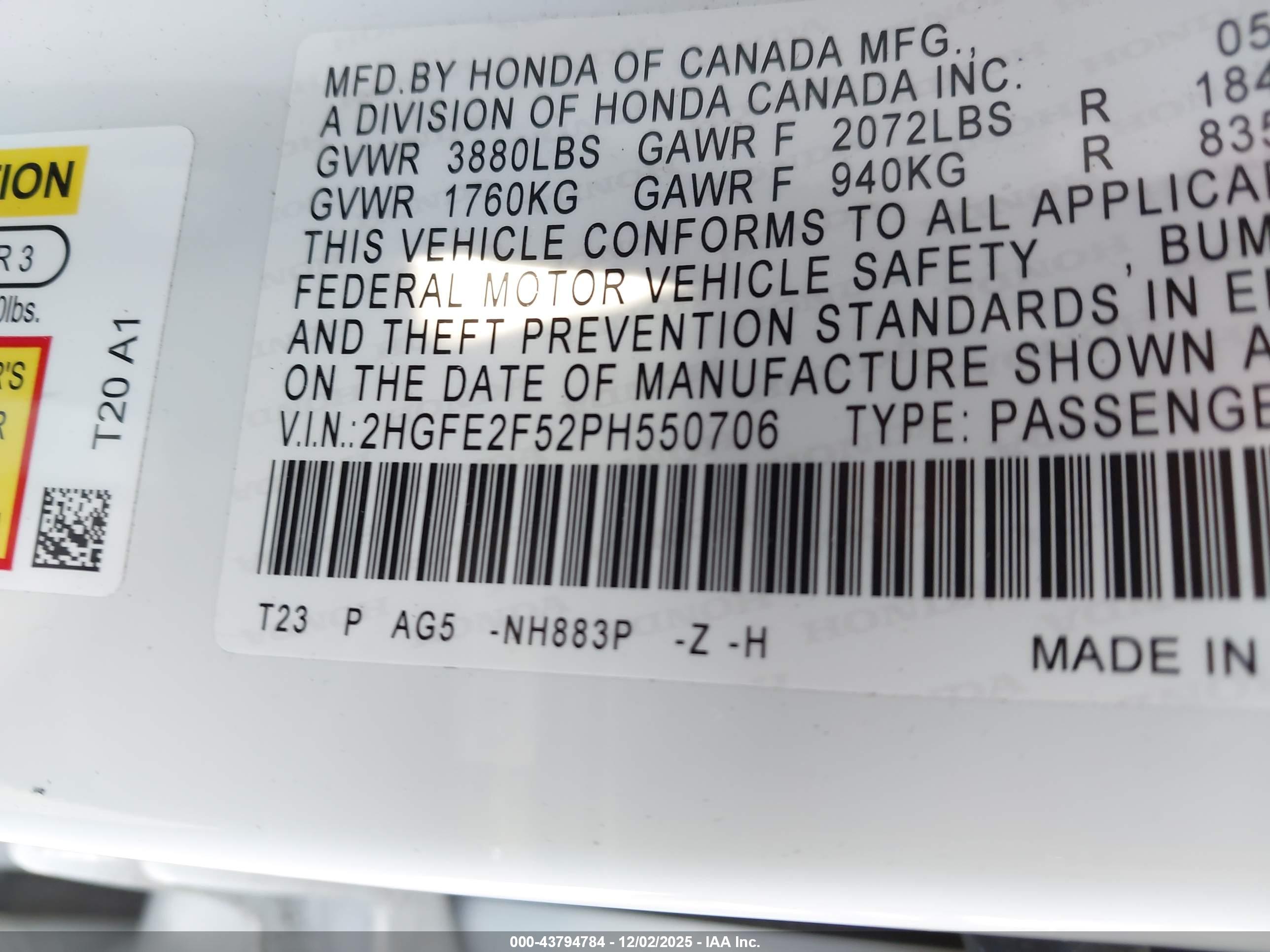 HONDA CIVIC image 9