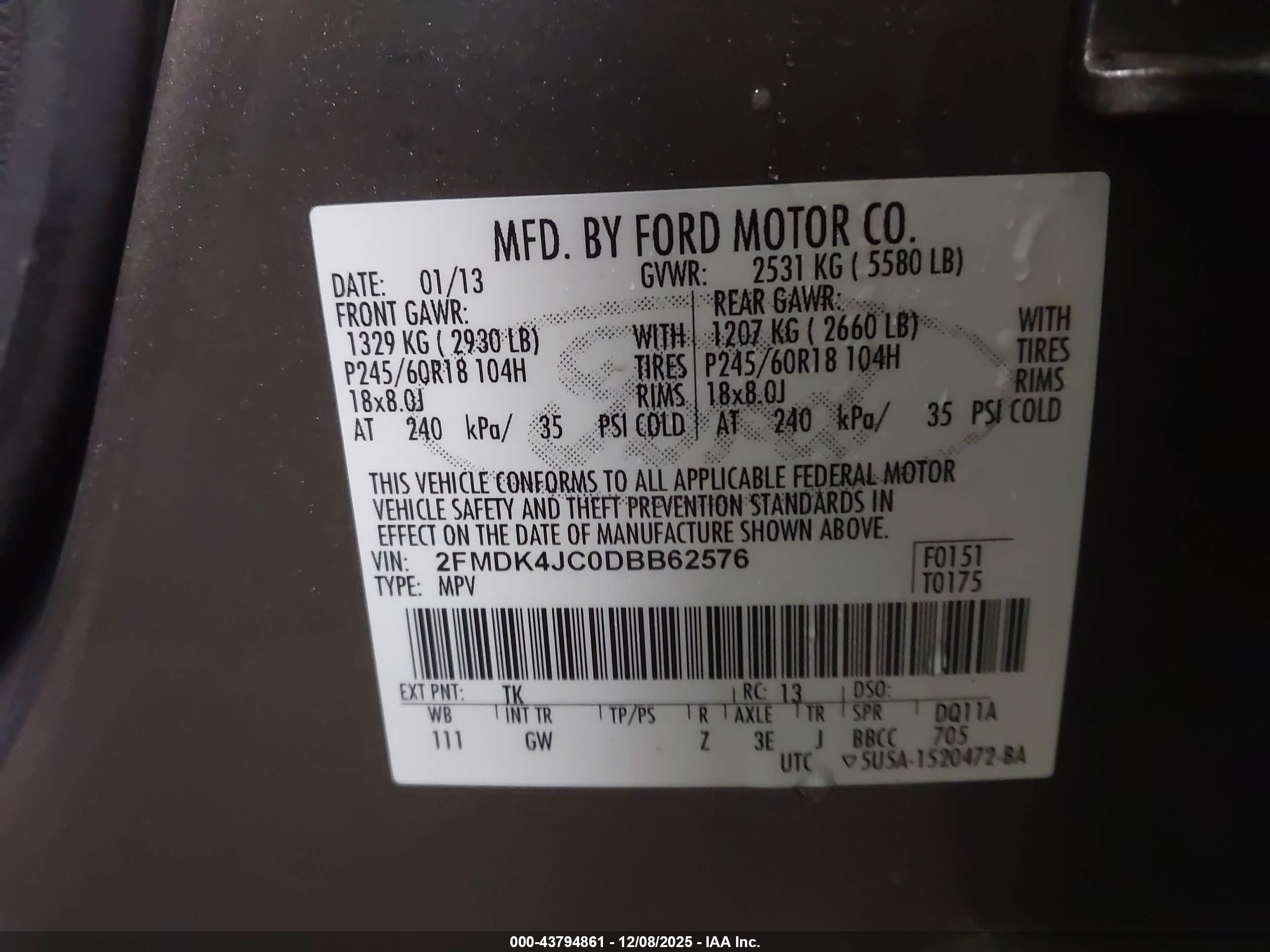 FORD EDGE image 9
