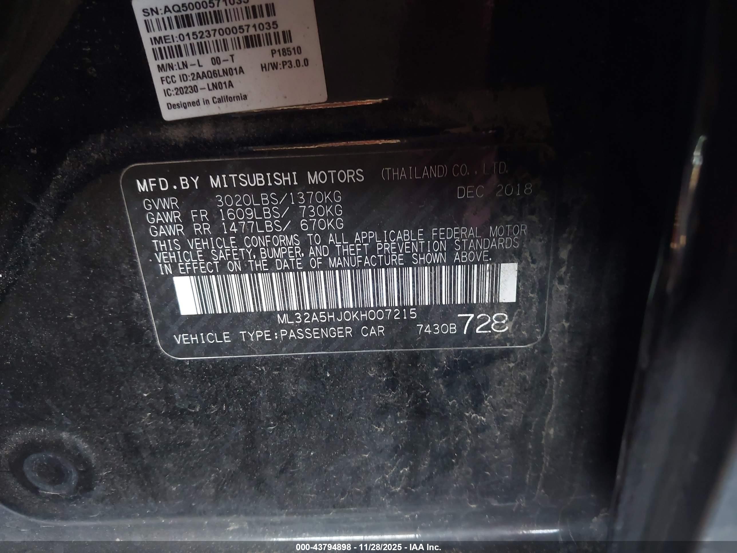 MITSUBISHI MIRAGE image 9