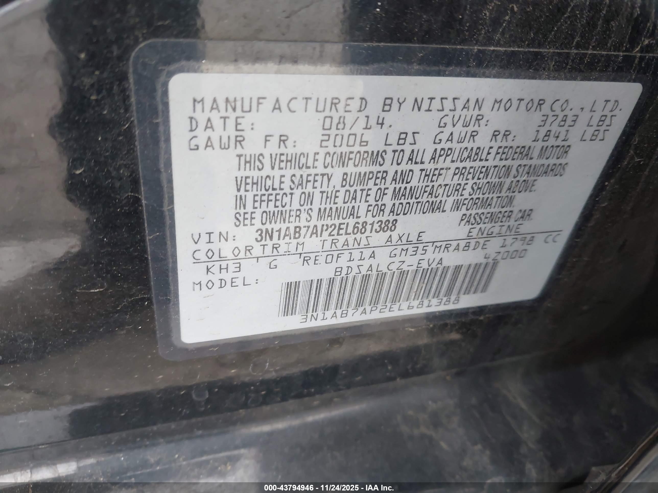 NISSAN SENTRA image 9