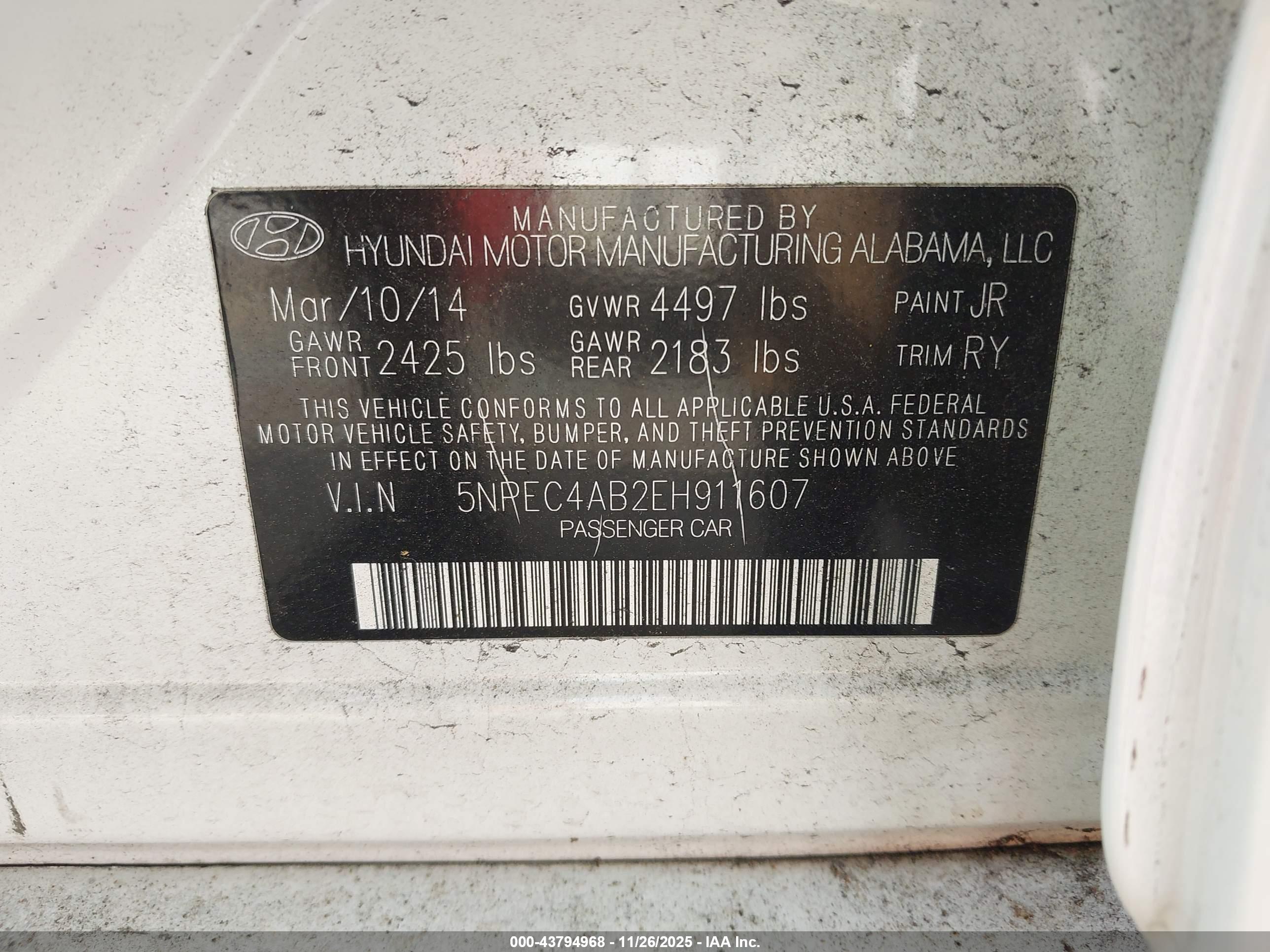 HYUNDAI SONATA image 9