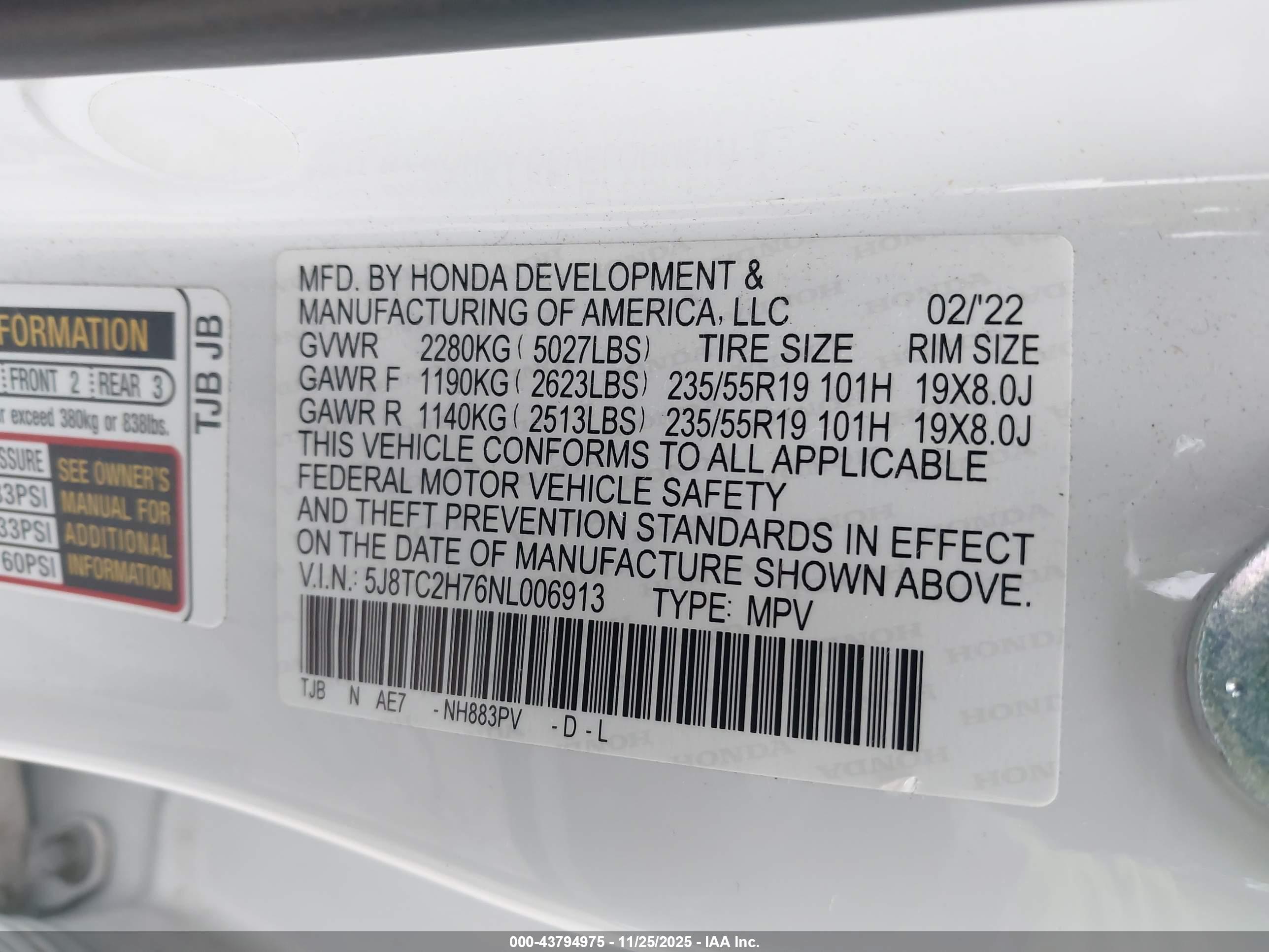 ACURA RDX image 9