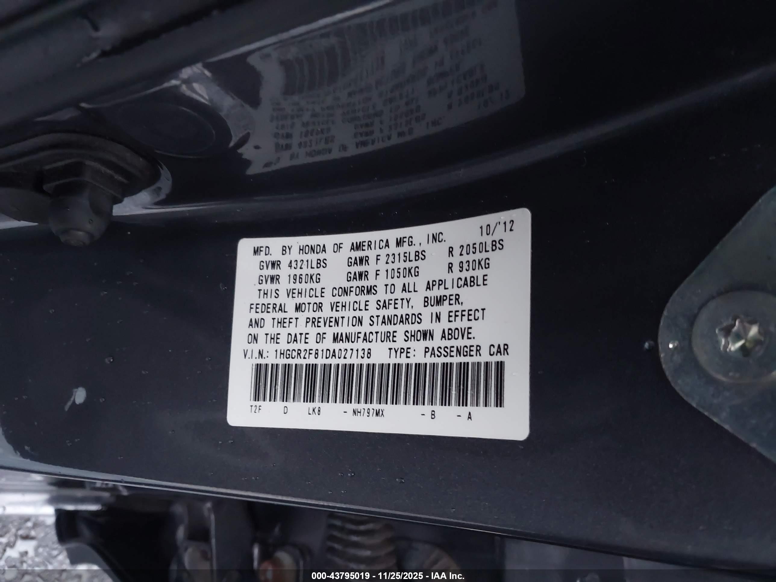 HONDA ACCORD image 9