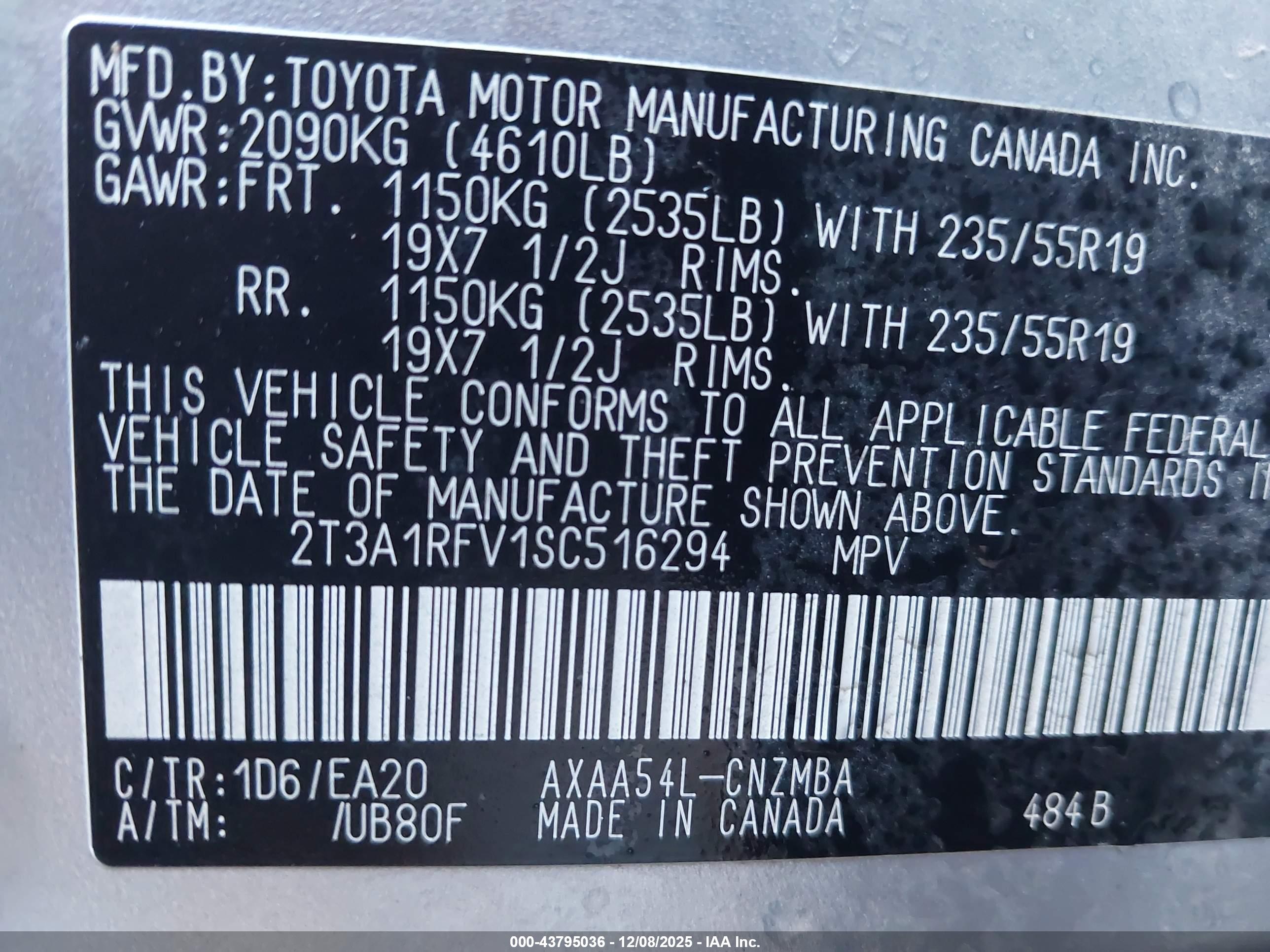 TOYOTA RAV4 image 9