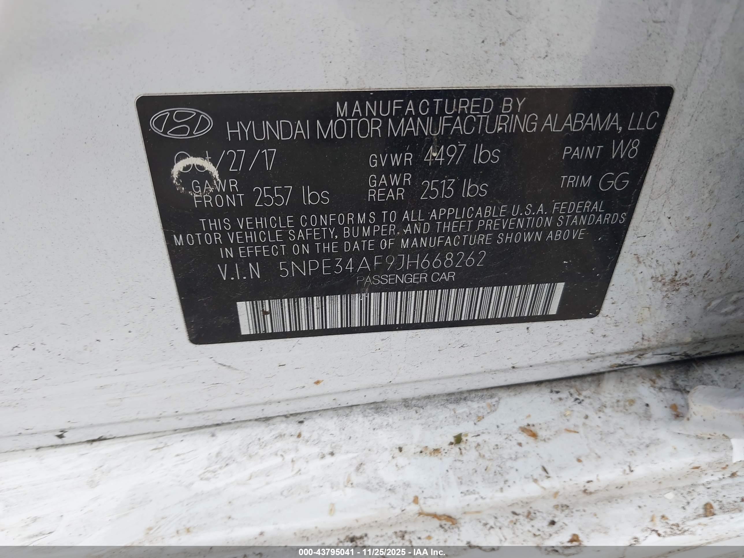 HYUNDAI SONATA image 9