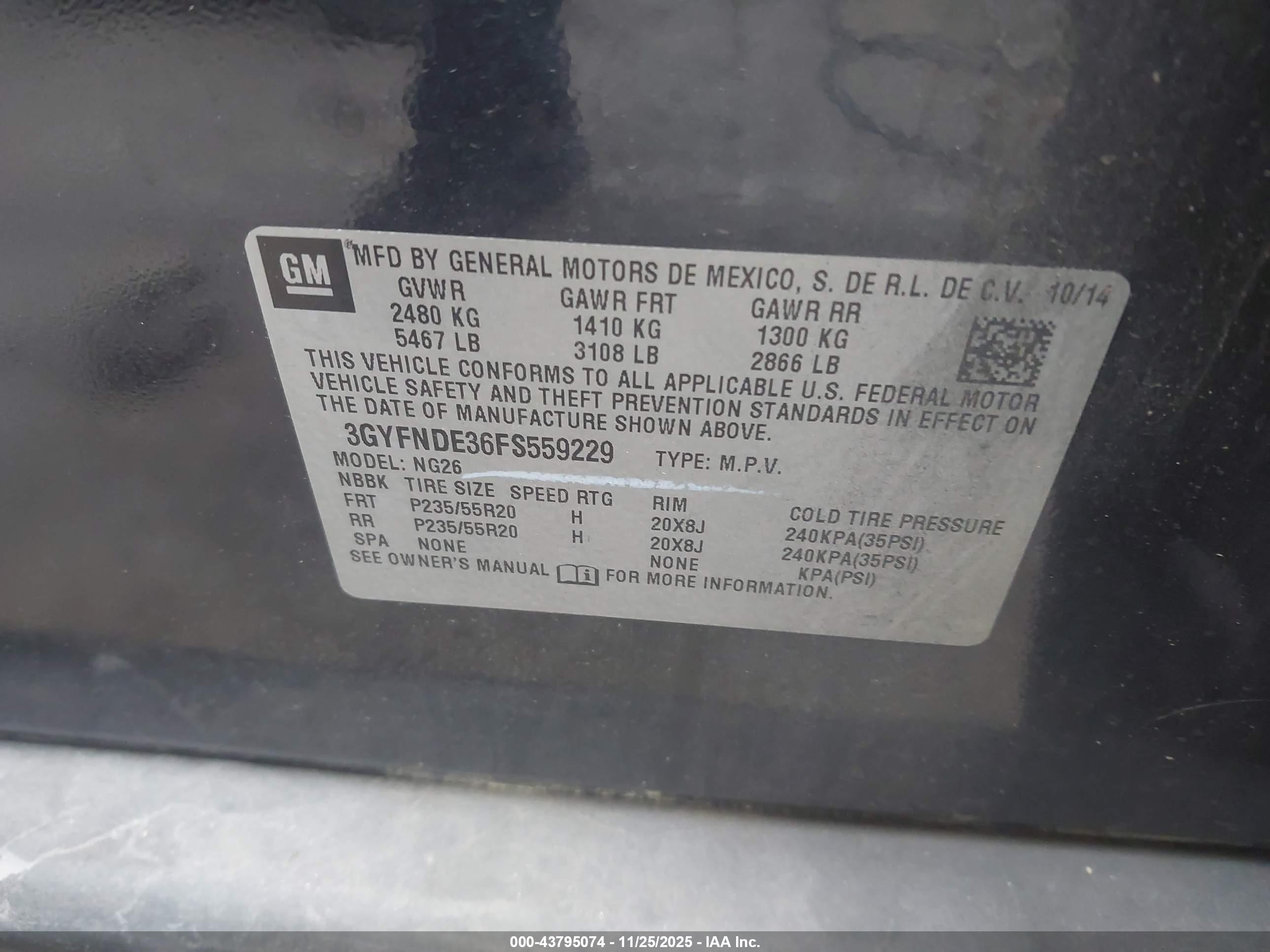CADILLAC SRX image 9