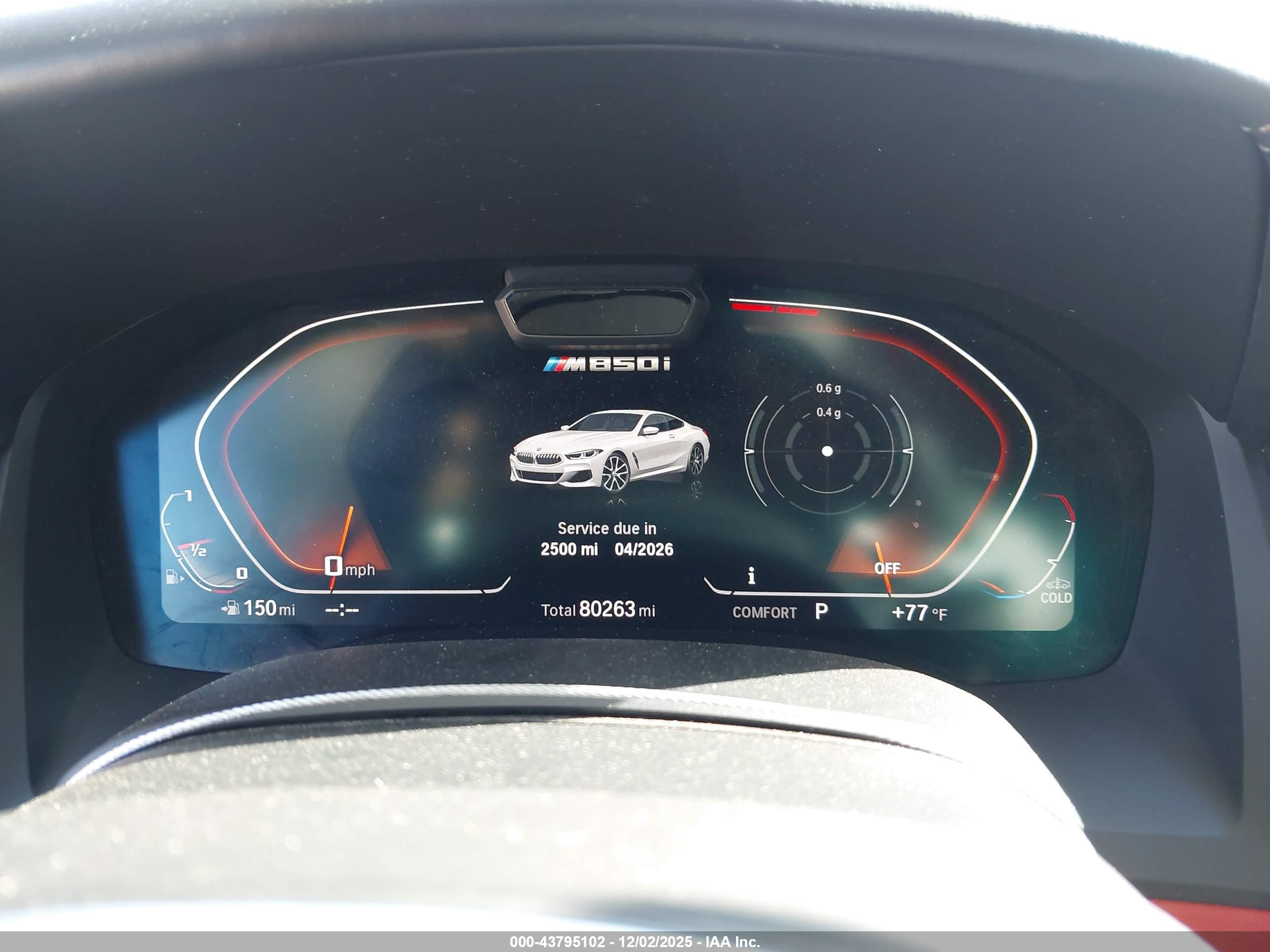BMW M850I image 7