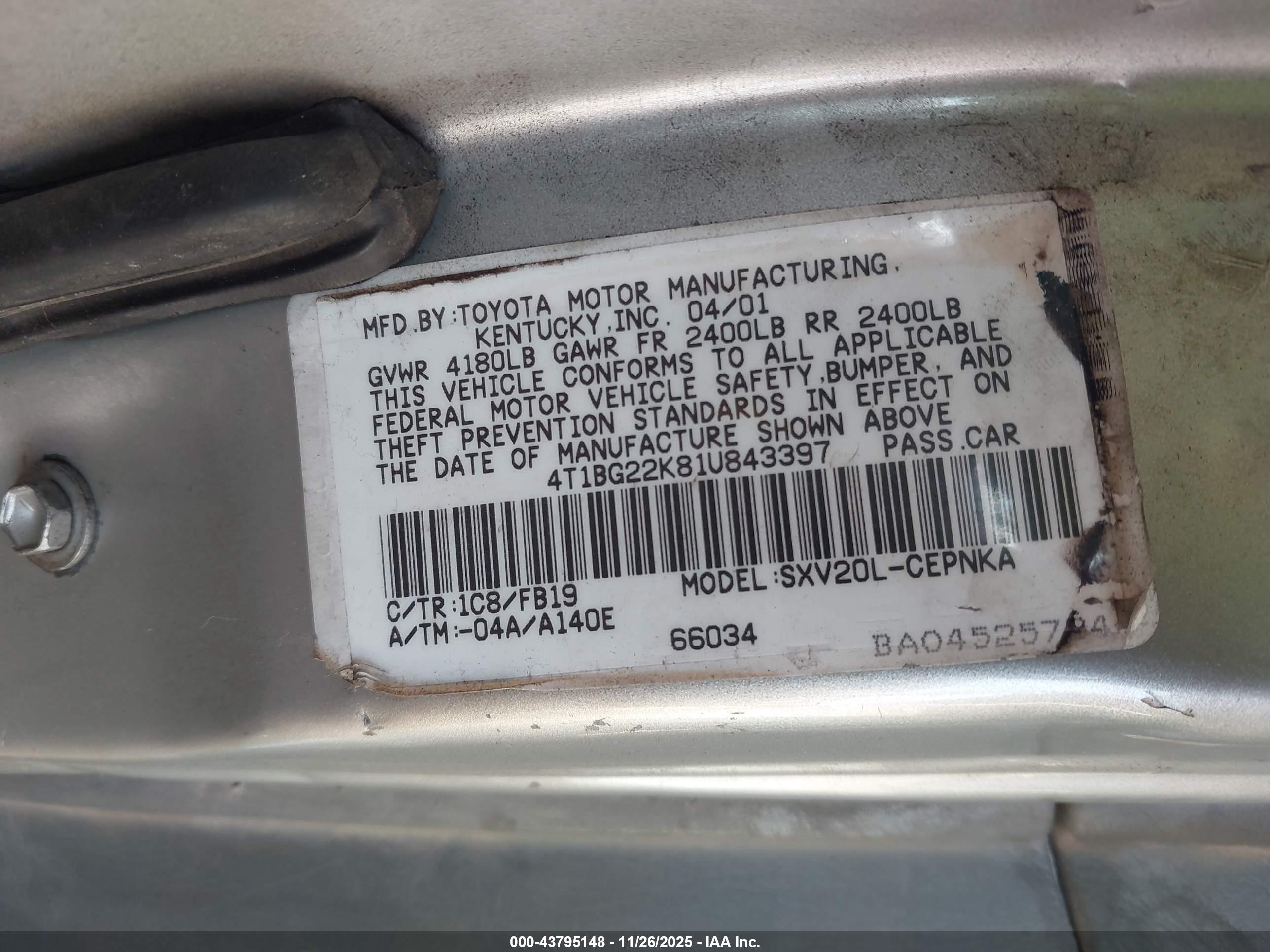 TOYOTA CAMRY image 9