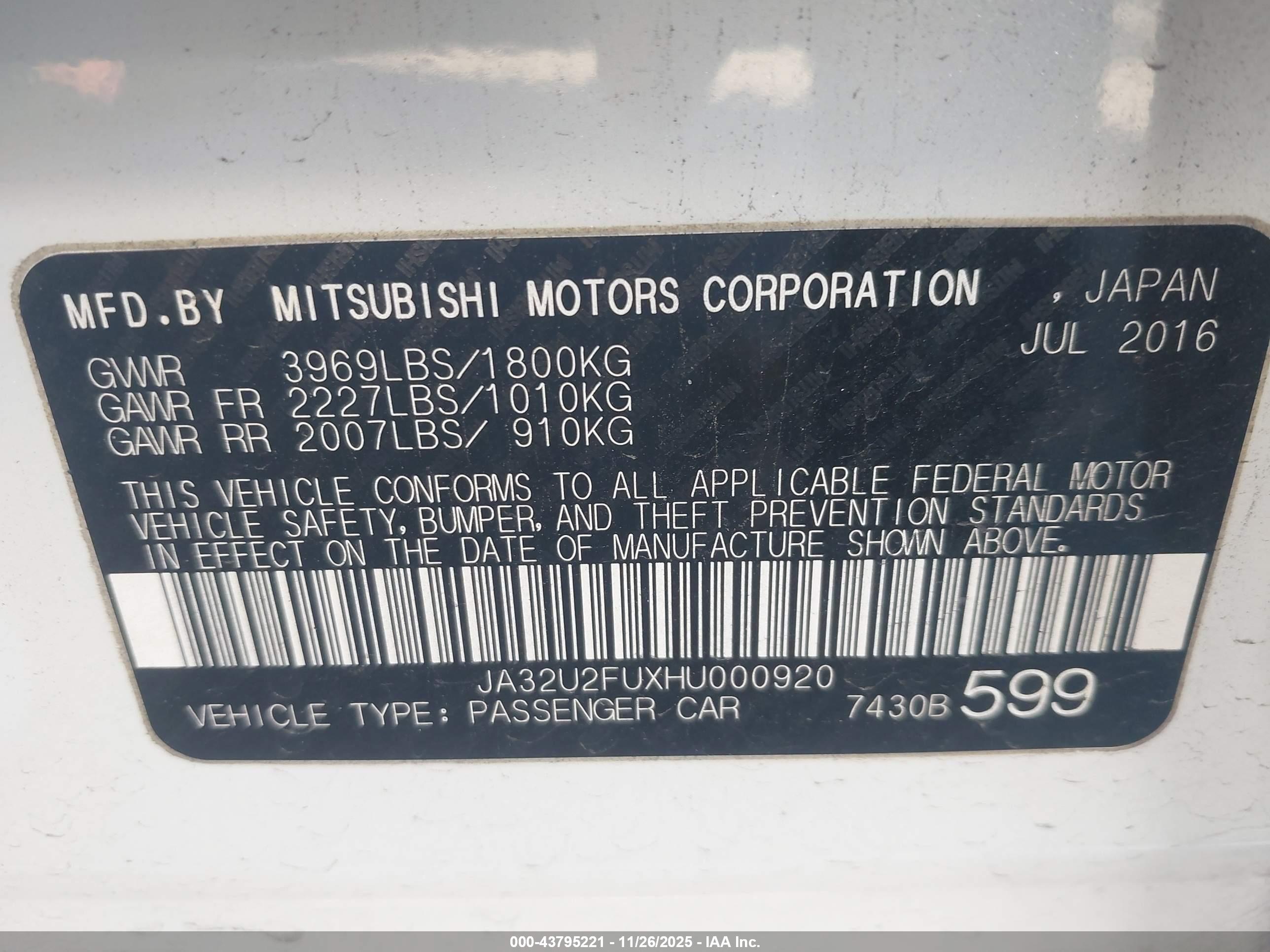 MITSUBISHI LANCER image 9