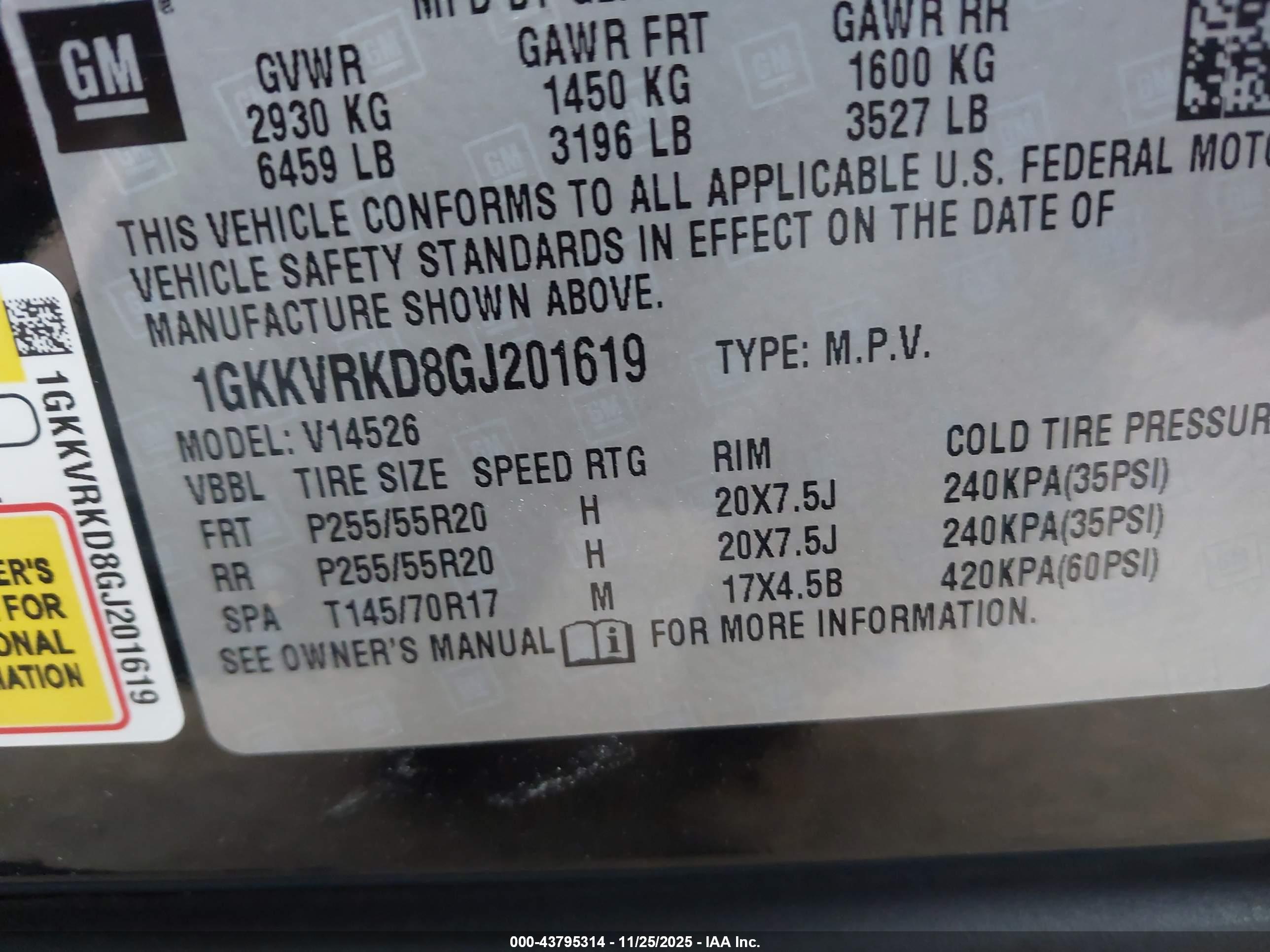 GMC ACADIA image 9