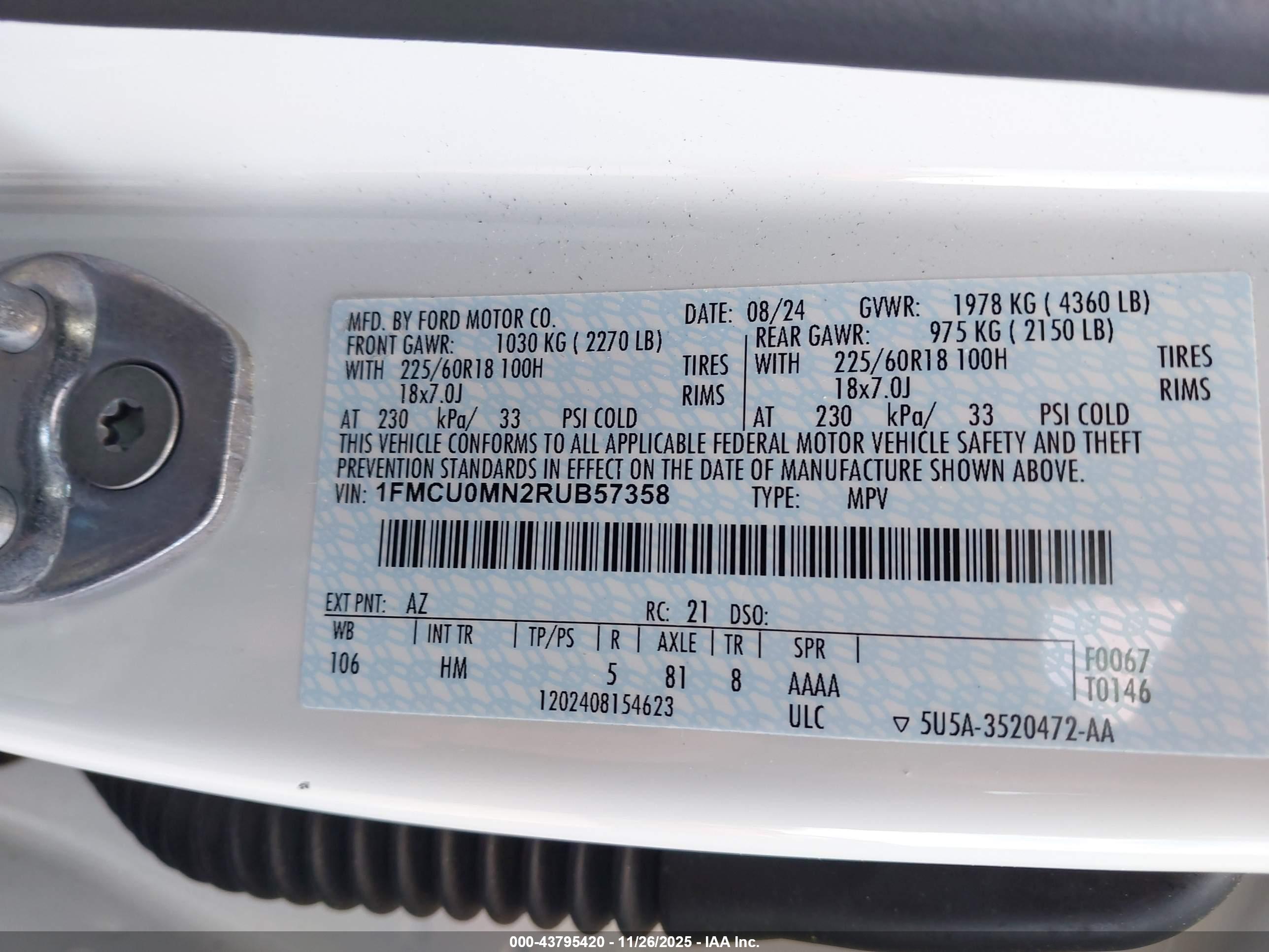 FORD ESCAPE image 9