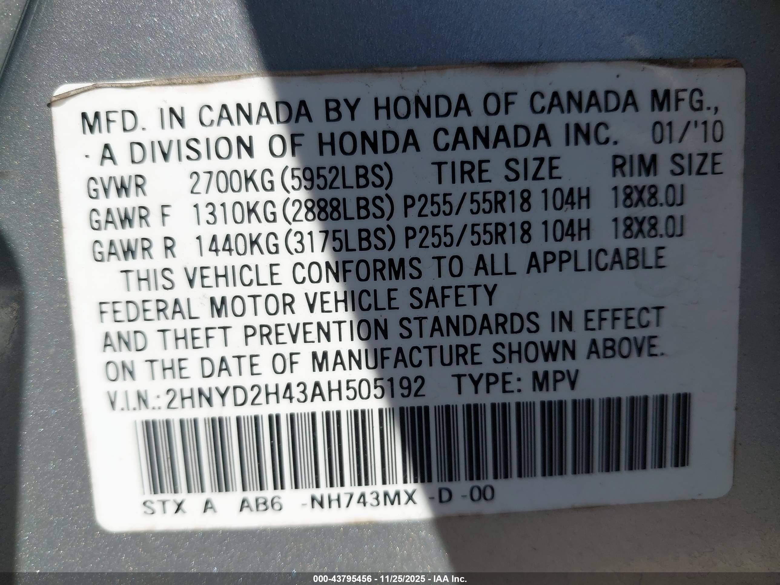 ACURA MDX image 9