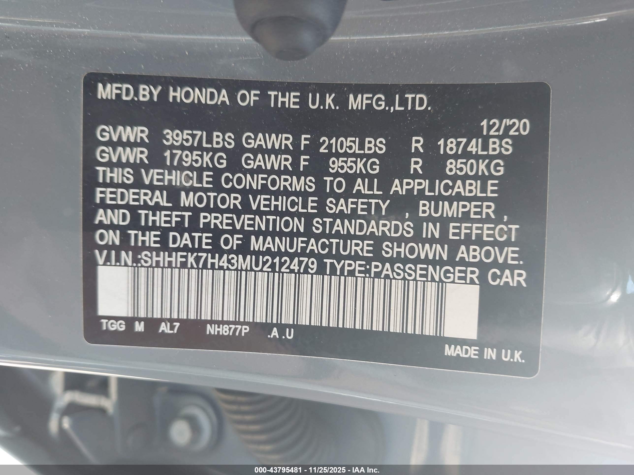 HONDA CIVIC image 9