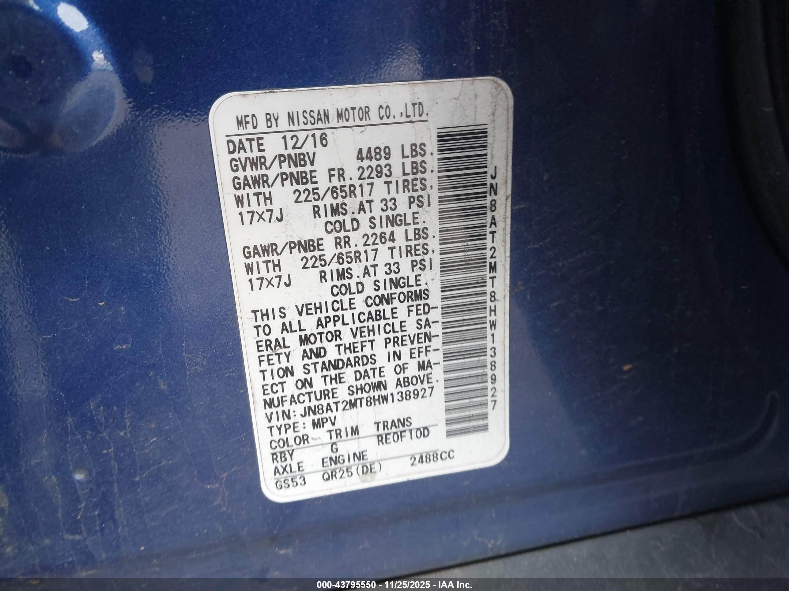 NISSAN ROGUE image 9